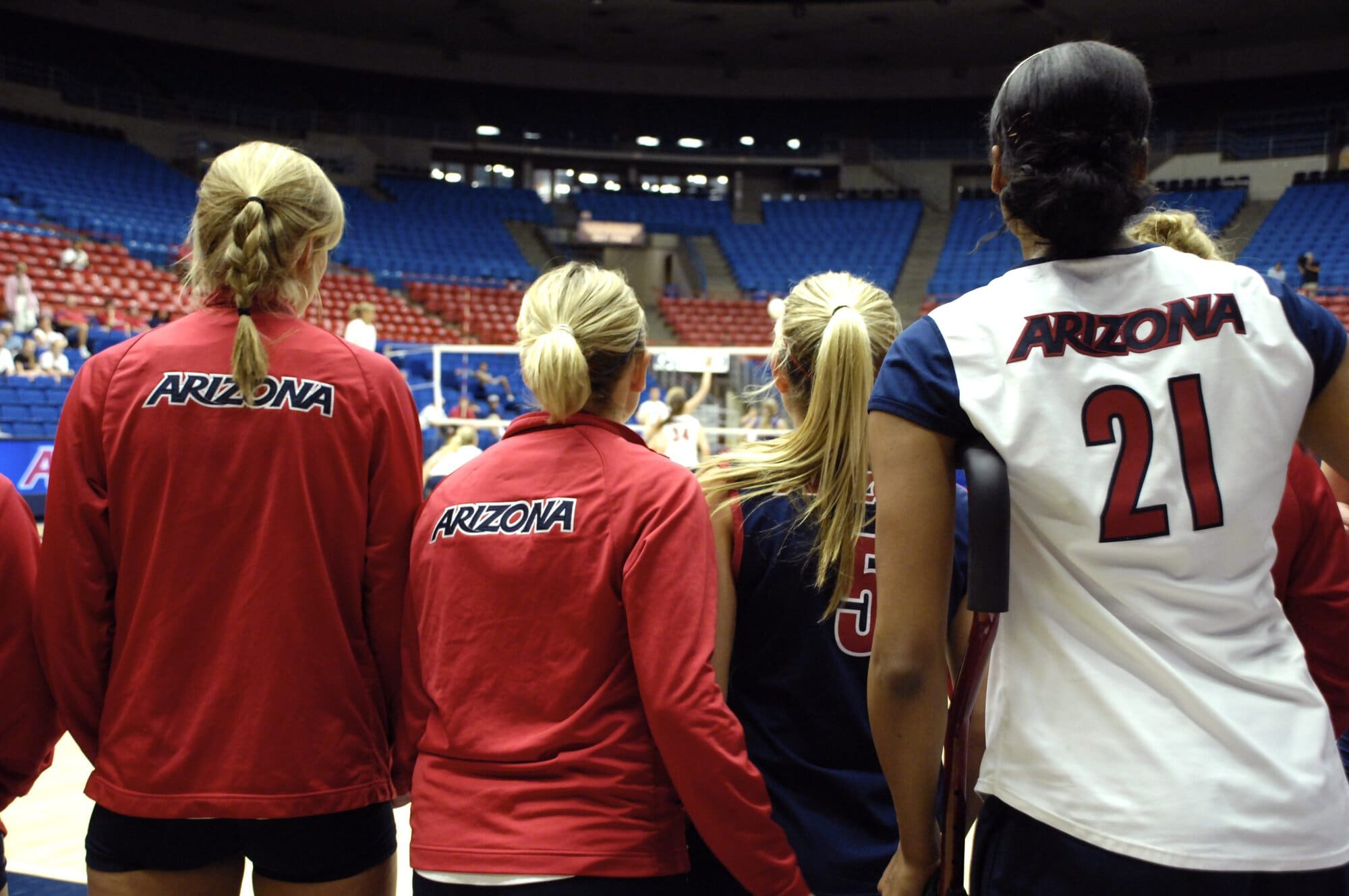 UA Volleyball vs Washington State 11-01-07