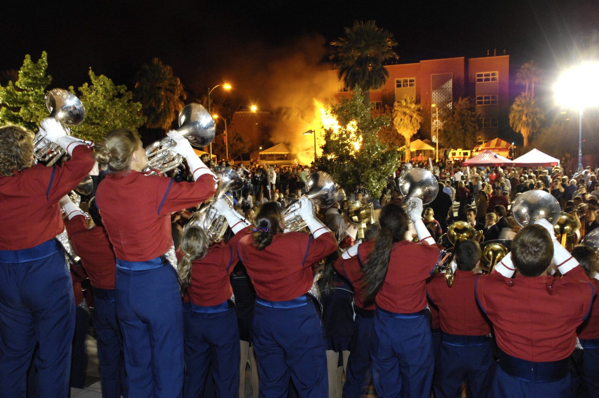 Homecoming Bonfire and Rally 11-02-07