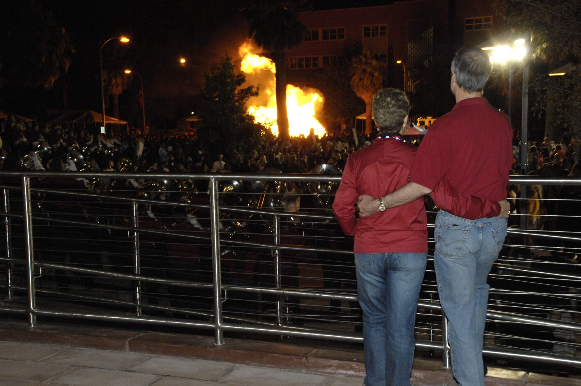 Homecoming Bonfire and Rally 11-02-07