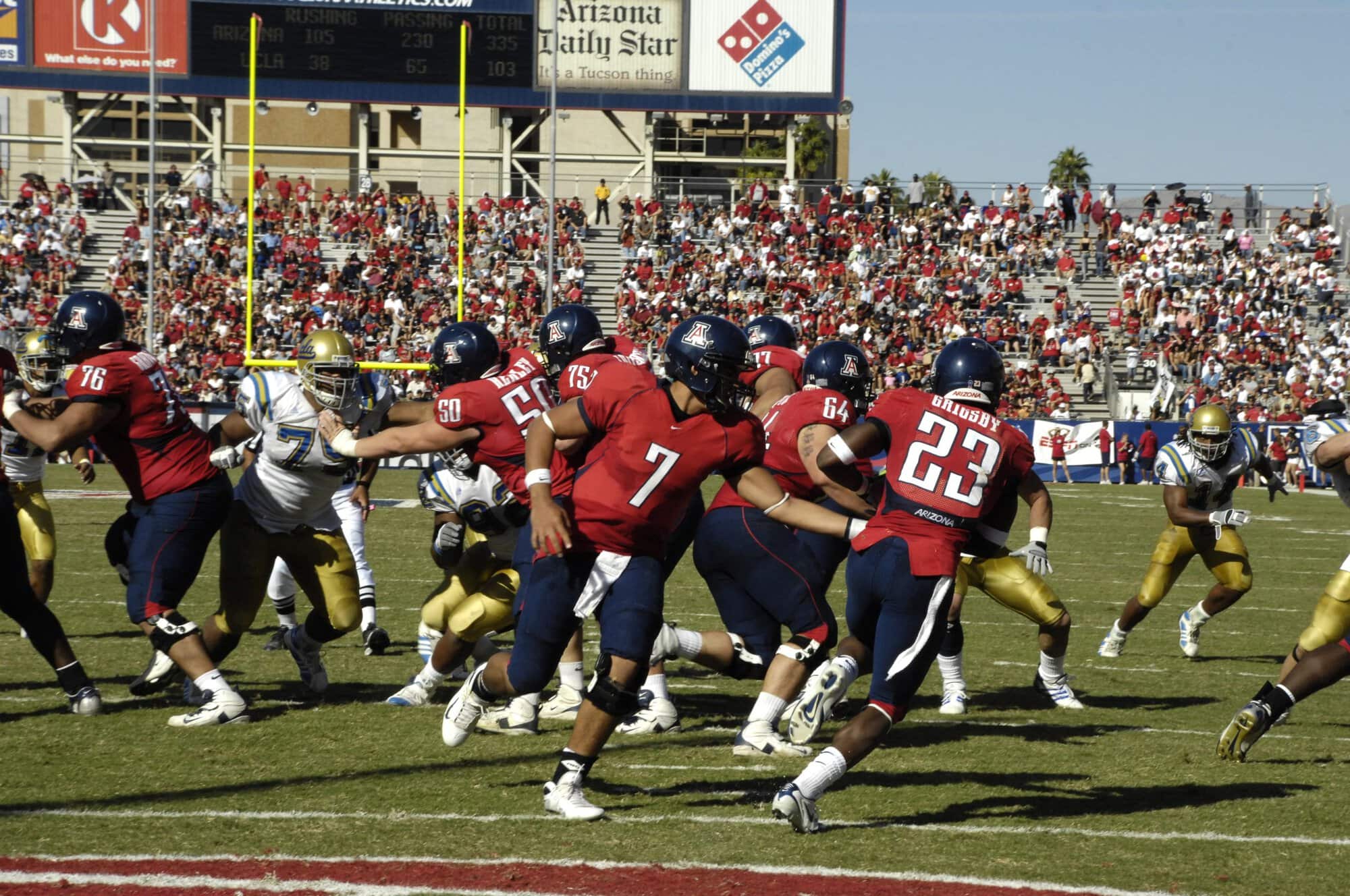 UA vs UCLA Football Game 11-03-07