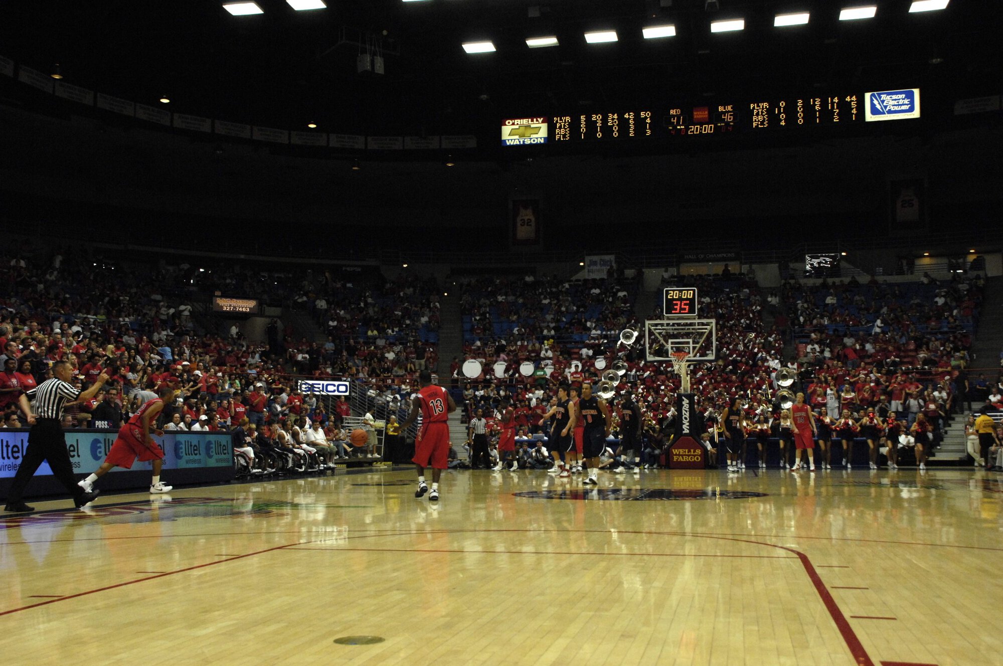 UA Red-Blue Basketball Game 10-30-07