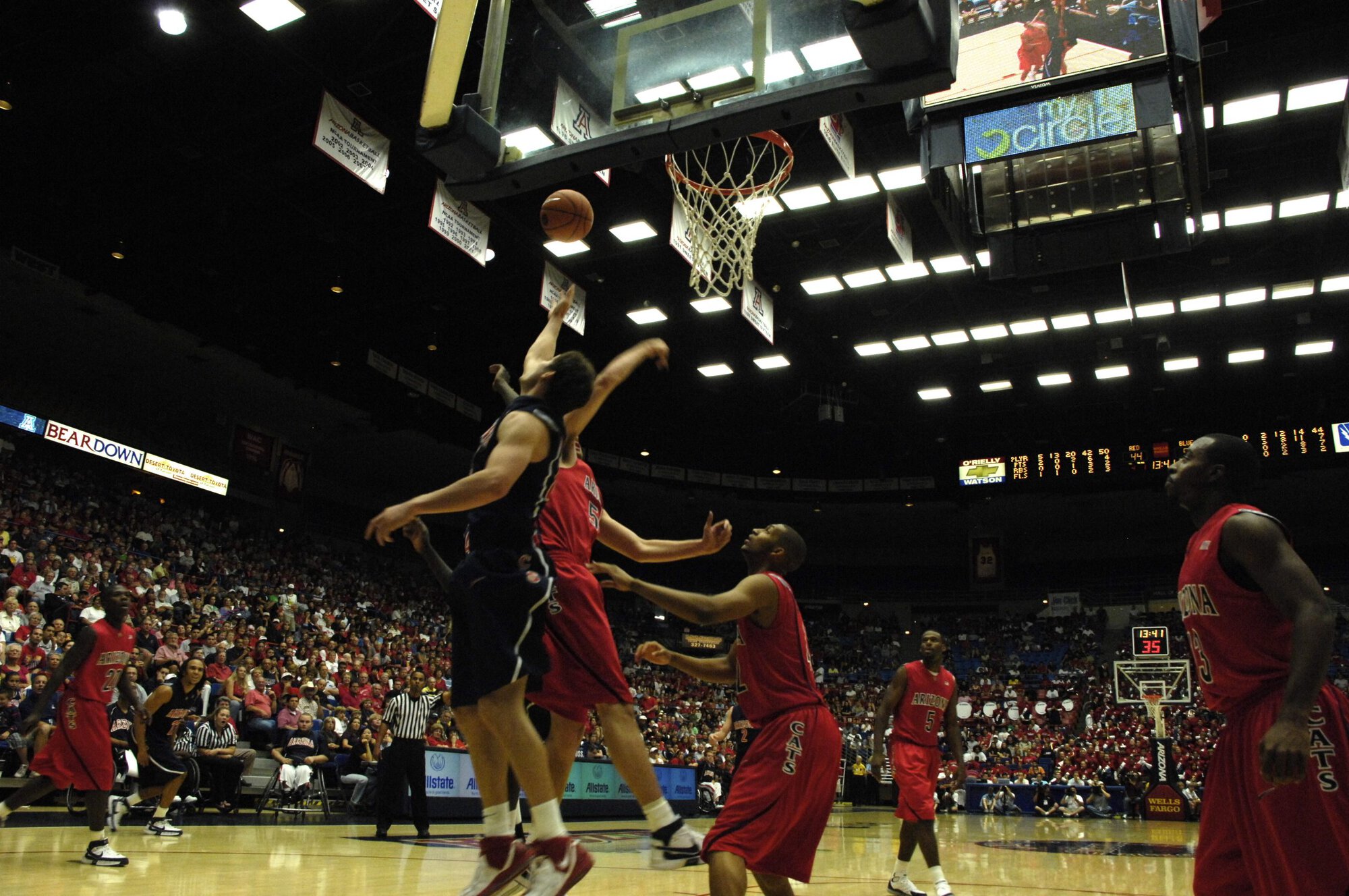 UA Red-Blue Basketball Game 10-30-07