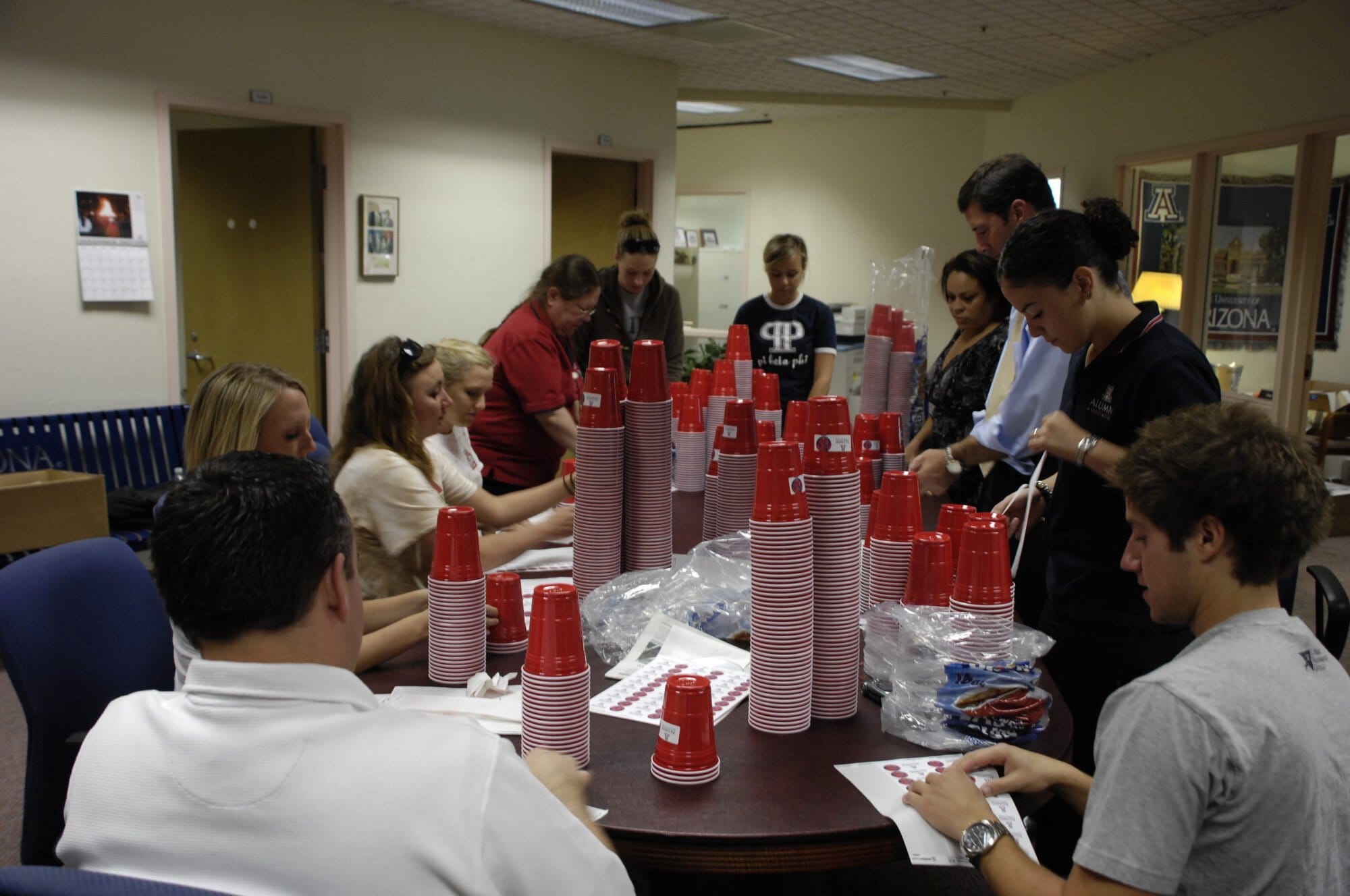 Alumni Assoc Homecoming Prep 11-01-07