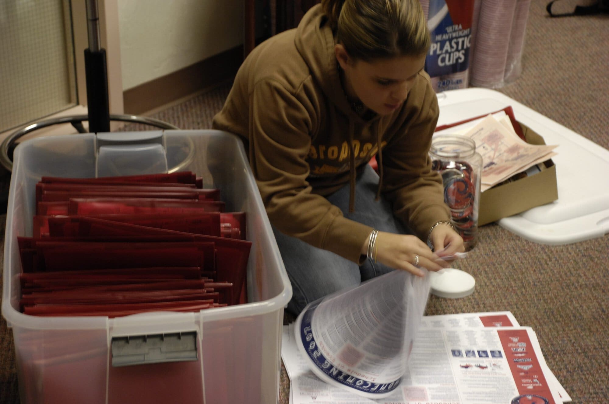 Alumni Assoc Homecoming Prep 11-01-07
