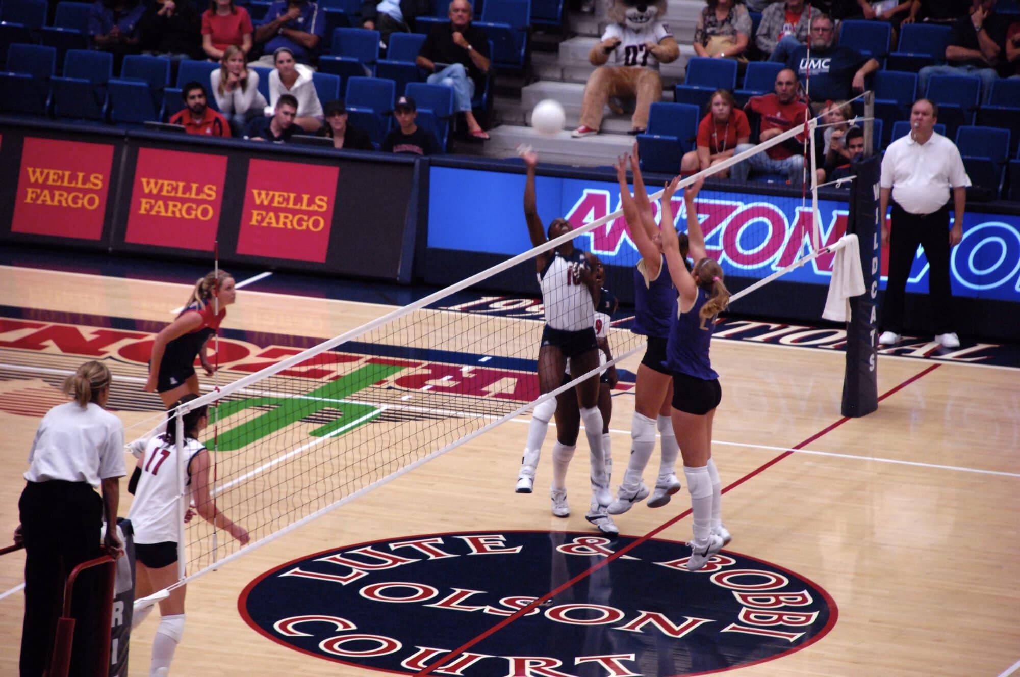 UA Volleyball vs Washington State 11-01-07