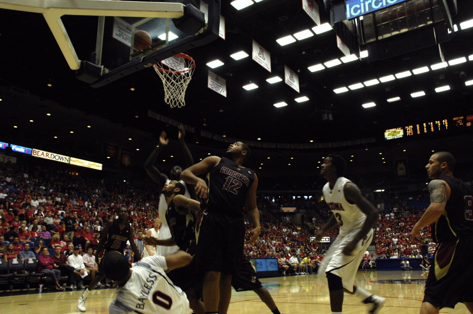 UA vs Concordia Basketball 11-04-07