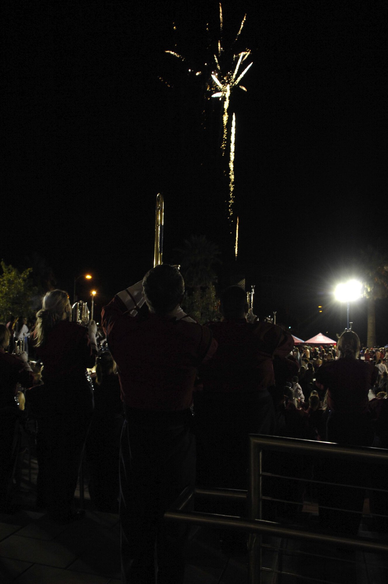 Homecoming Bonfire and Rally 11-02-07