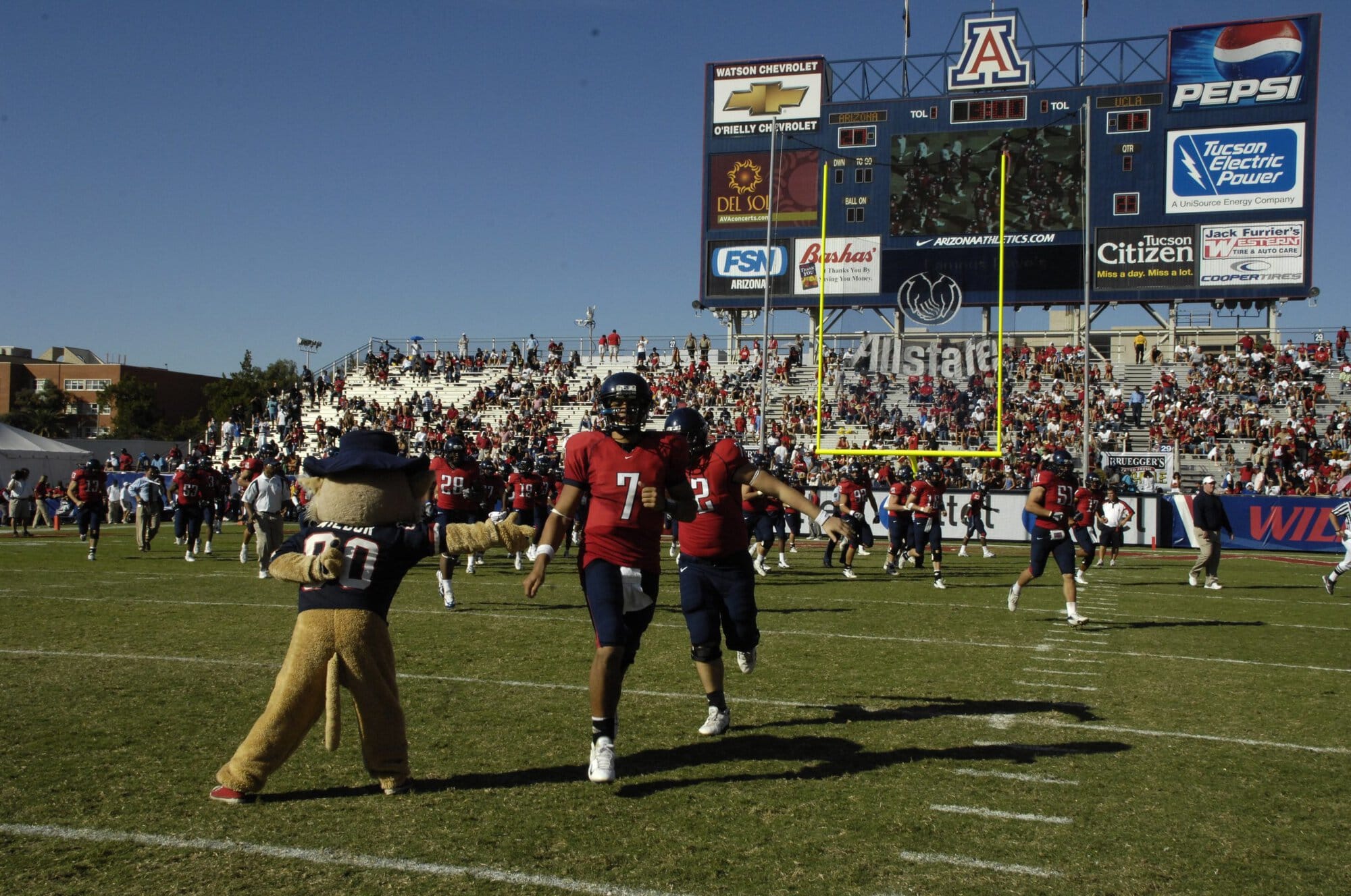 UA vs UCLA Football Game 11-03-07