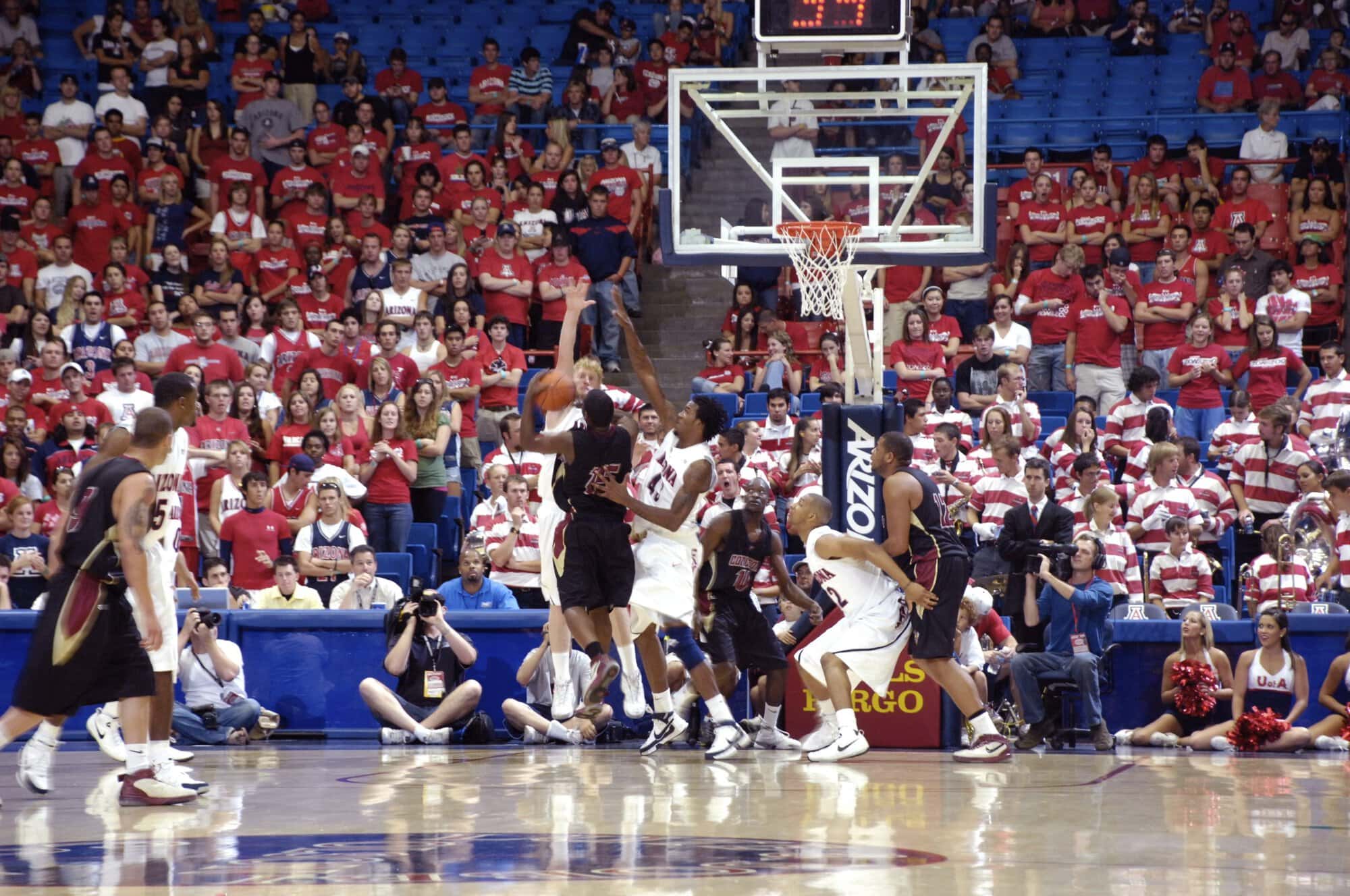 UA vs Concordia Basketball 11-04-07