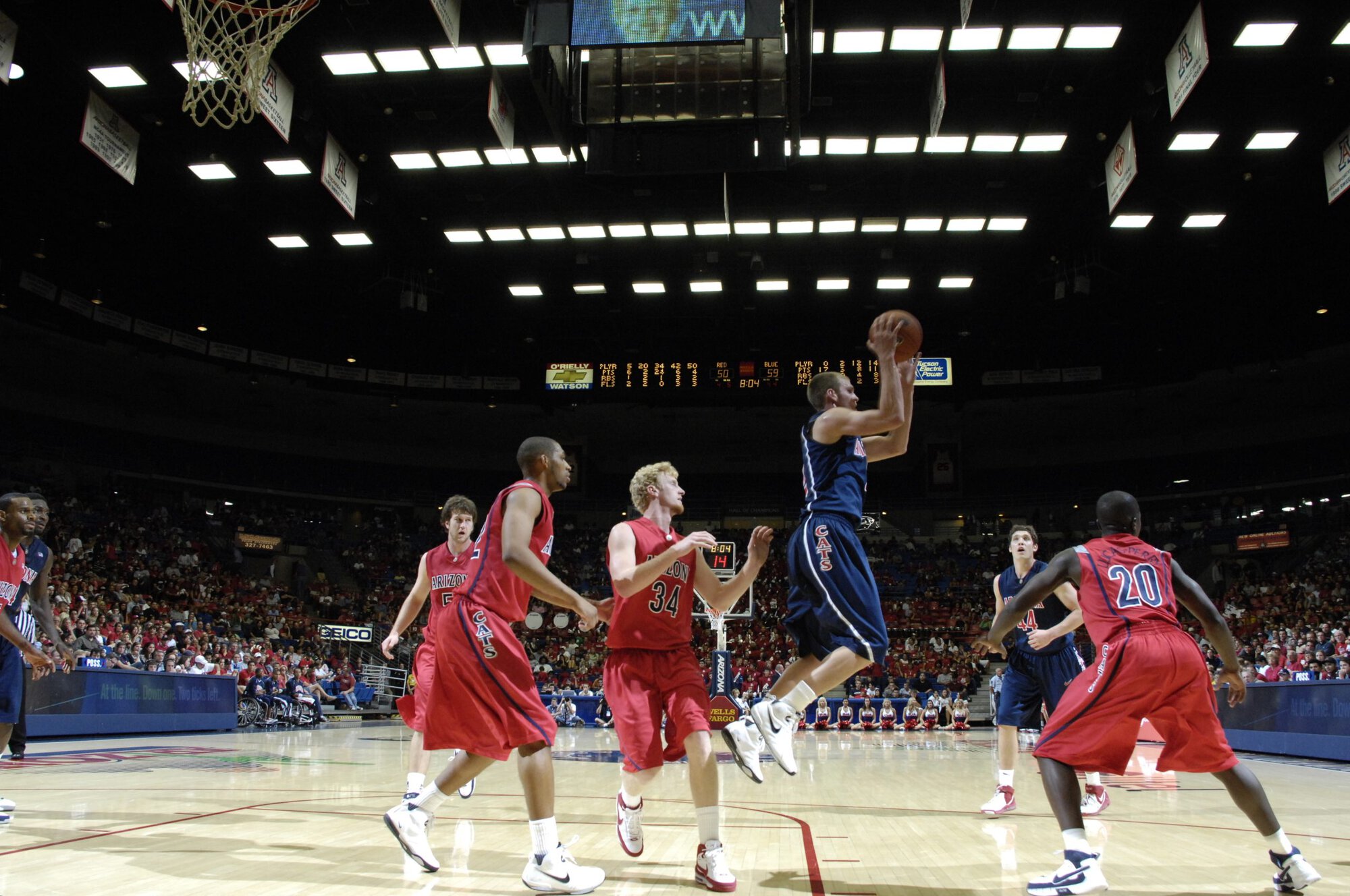 UA Red-Blue Basketball Game 10-30-07