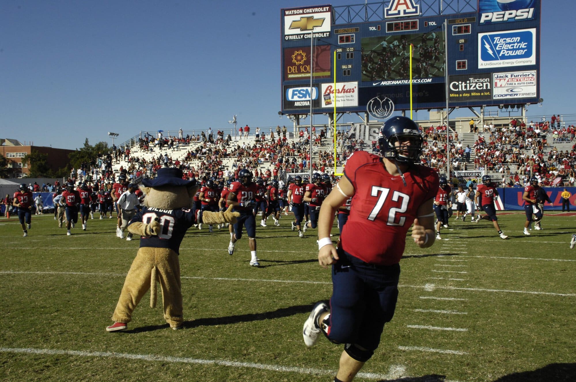 UA vs UCLA Football Game 11-03-07