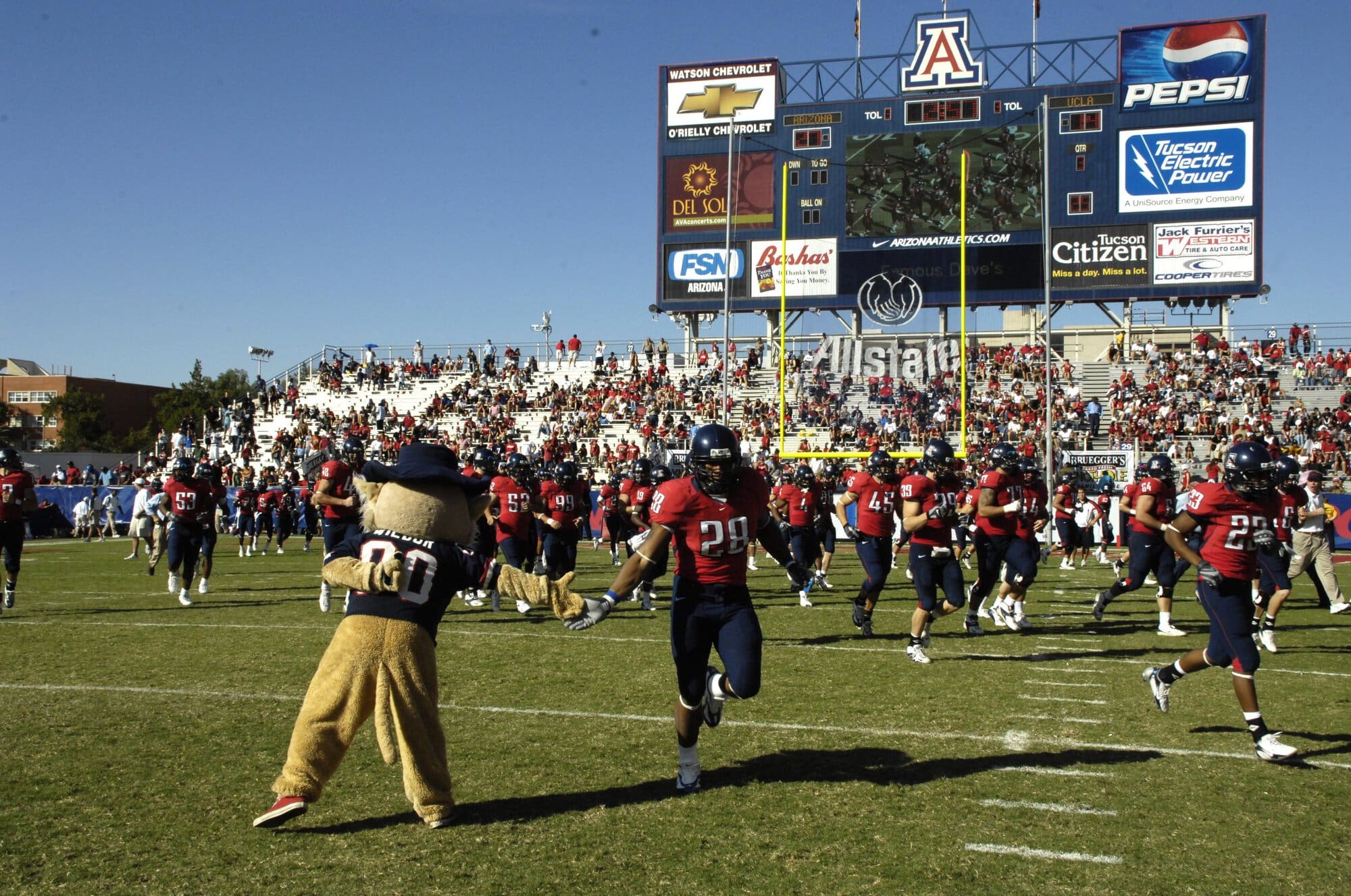 UA vs UCLA Football Game 11-03-07