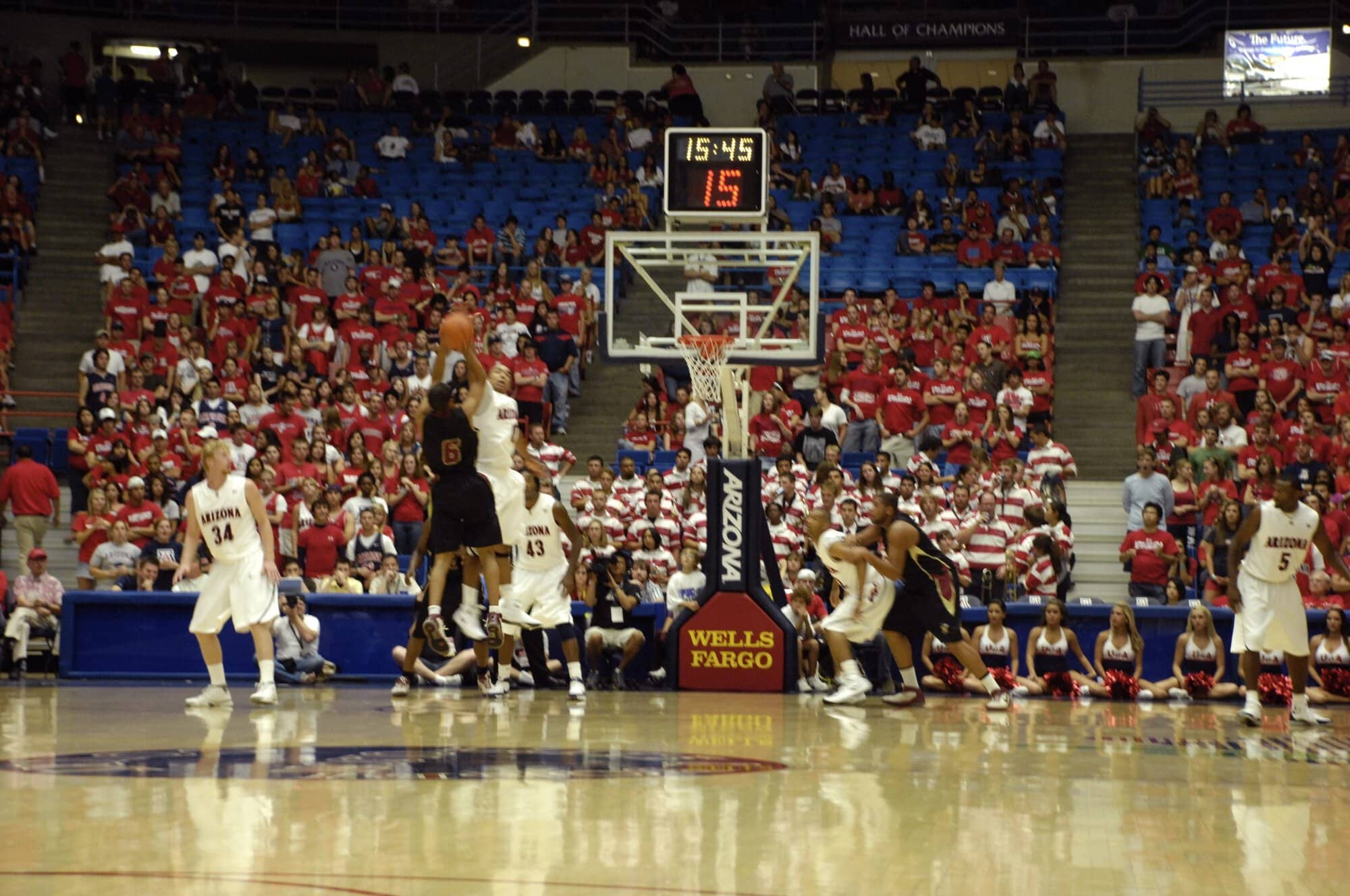 UA vs Concordia Basketball 11-04-07