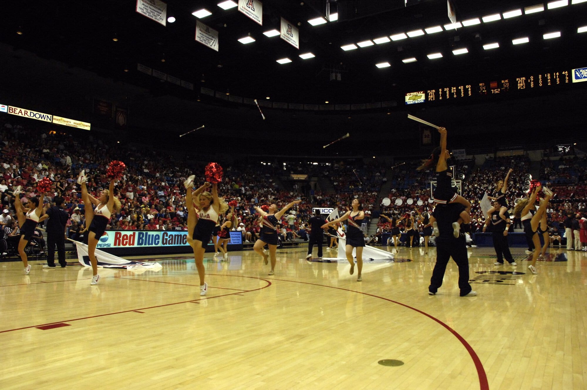 UA Red-Blue Basketball Game 10-30-07