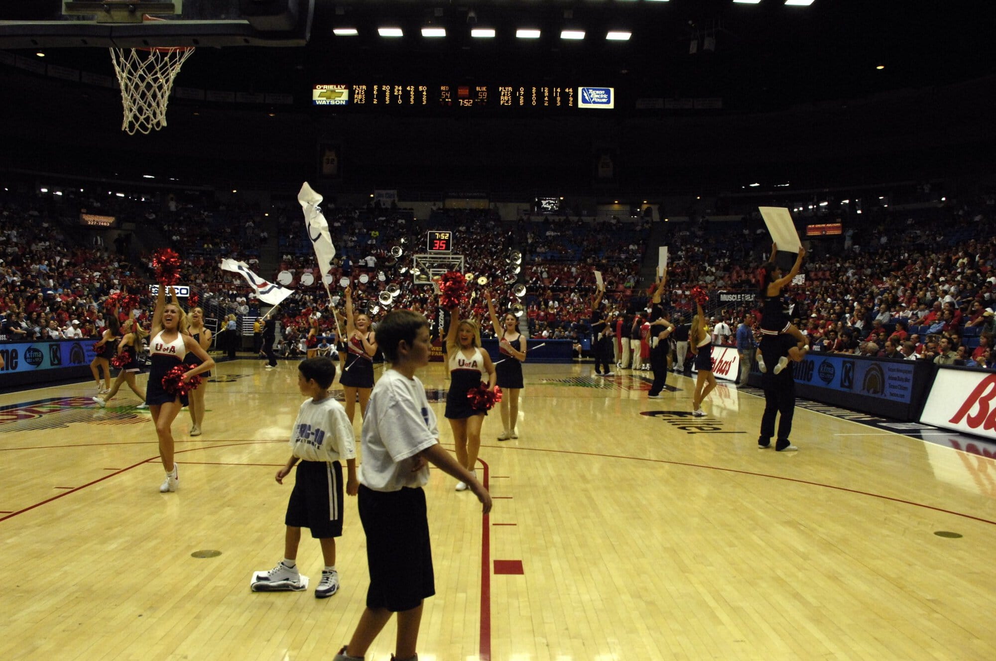 UA Red-Blue Basketball Game 10-30-07
