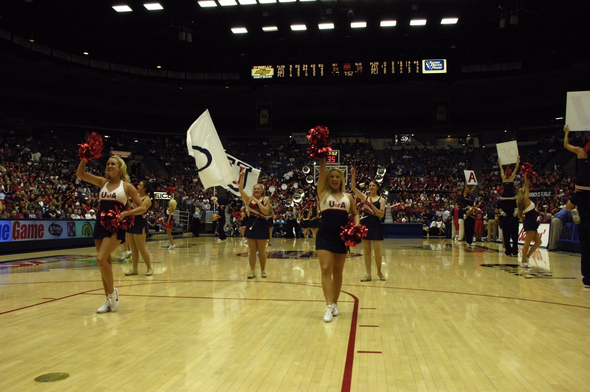 UA Red-Blue Basketball Game 10-30-07