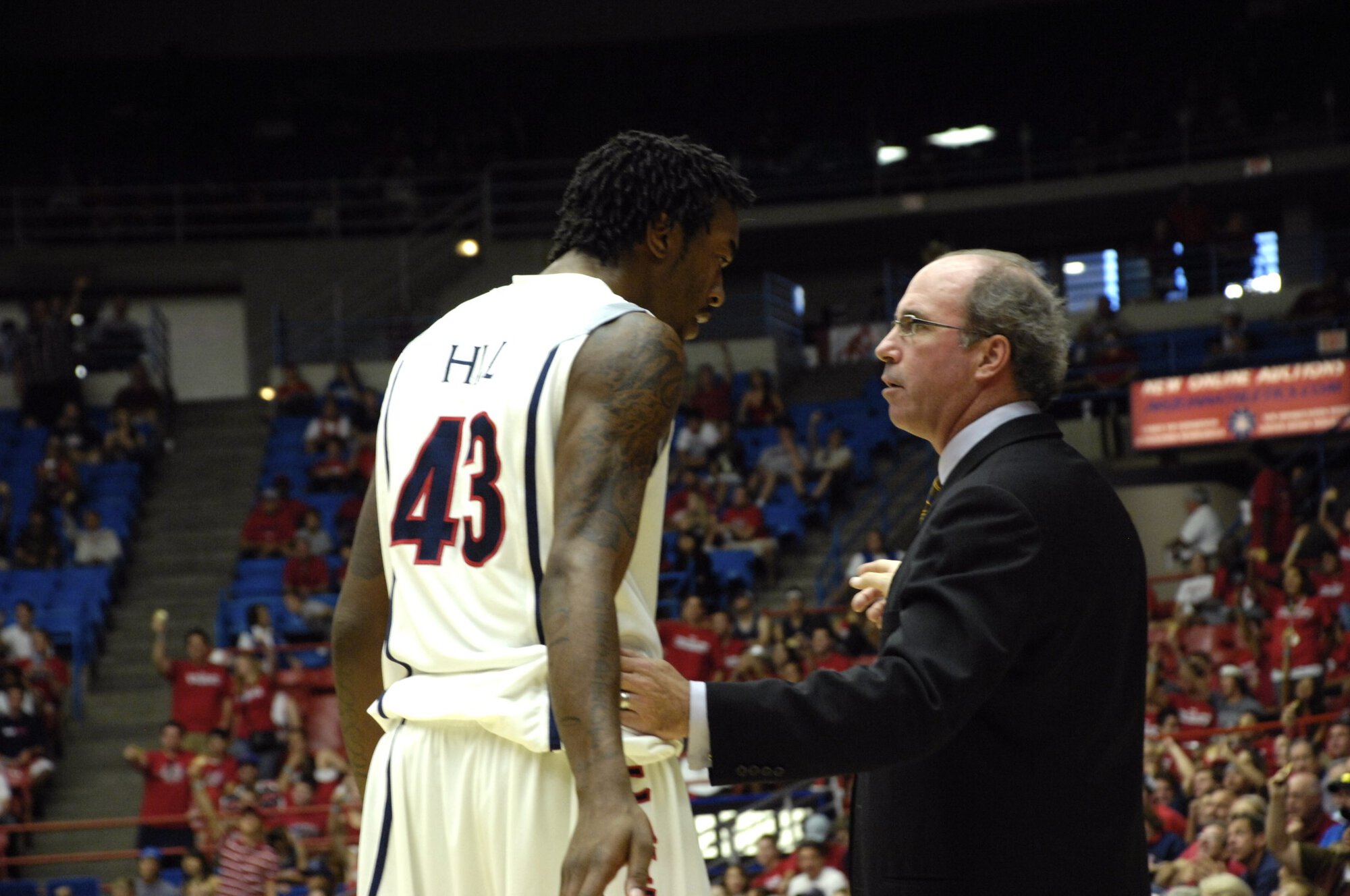 UA vs Concordia Basketball 11-04-07