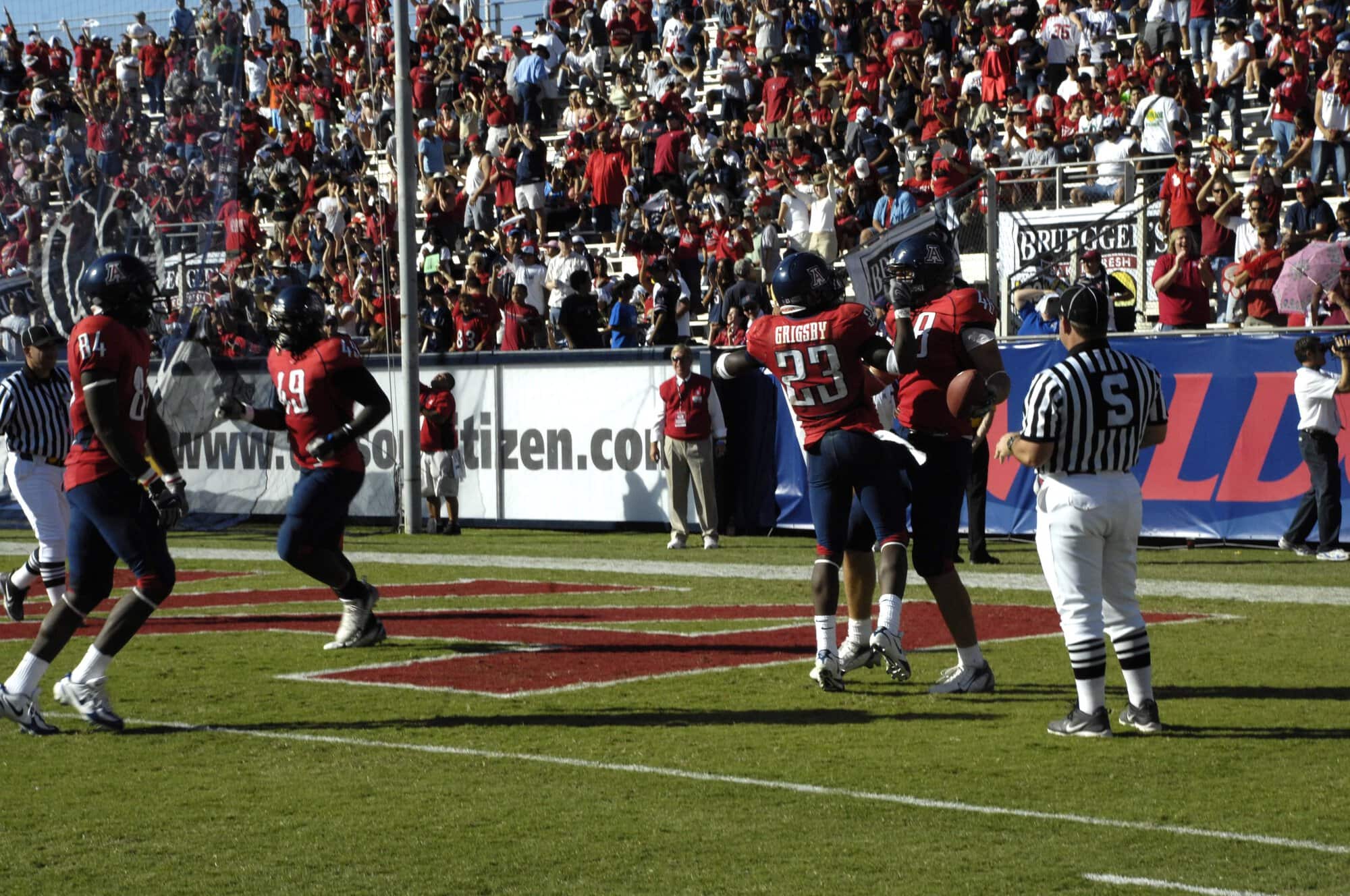 UA vs UCLA Football Game 11-03-07