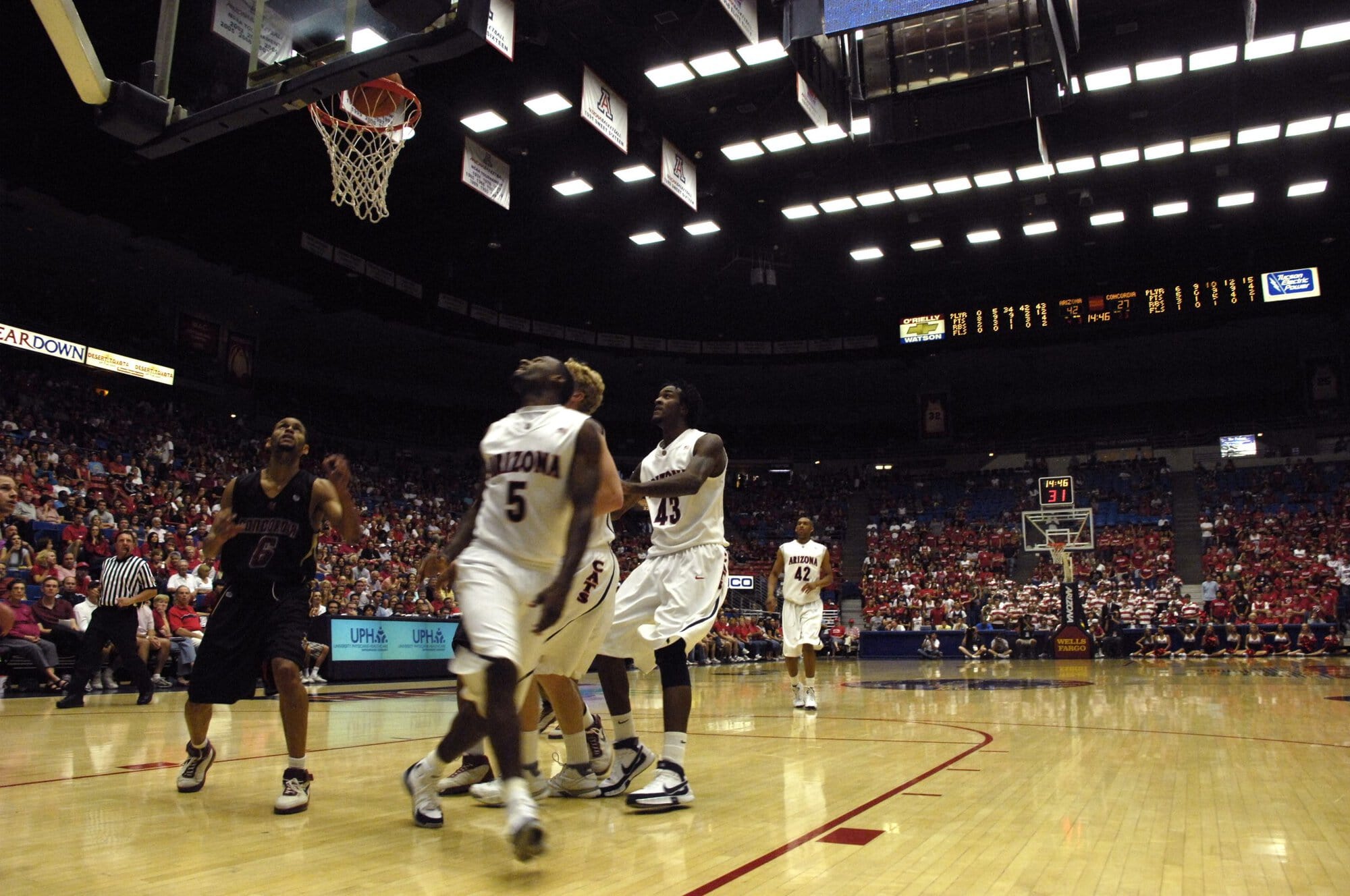 UA vs Concordia Basketball 11-04-07