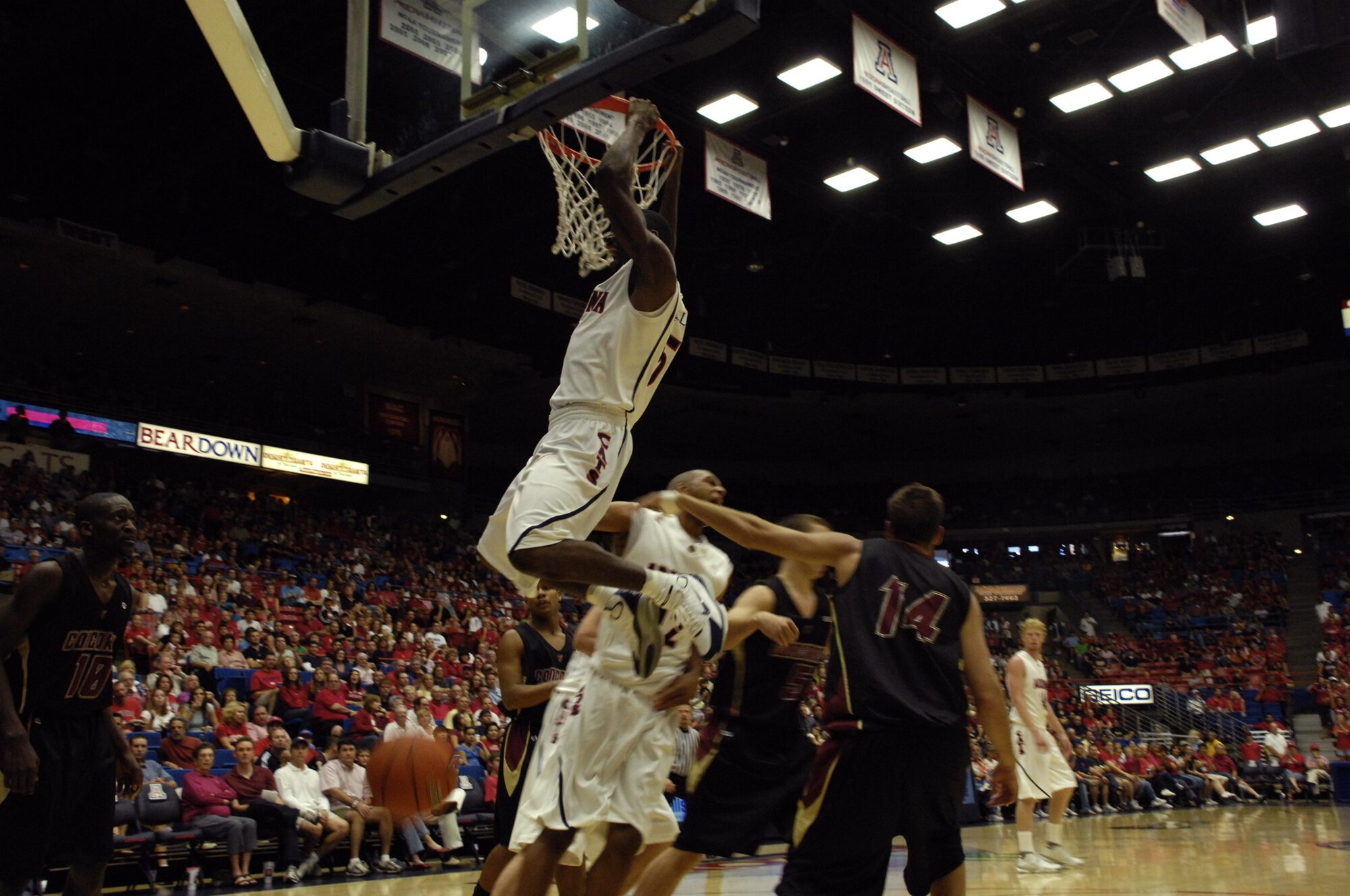 UA vs Concordia Basketball 11-04-07