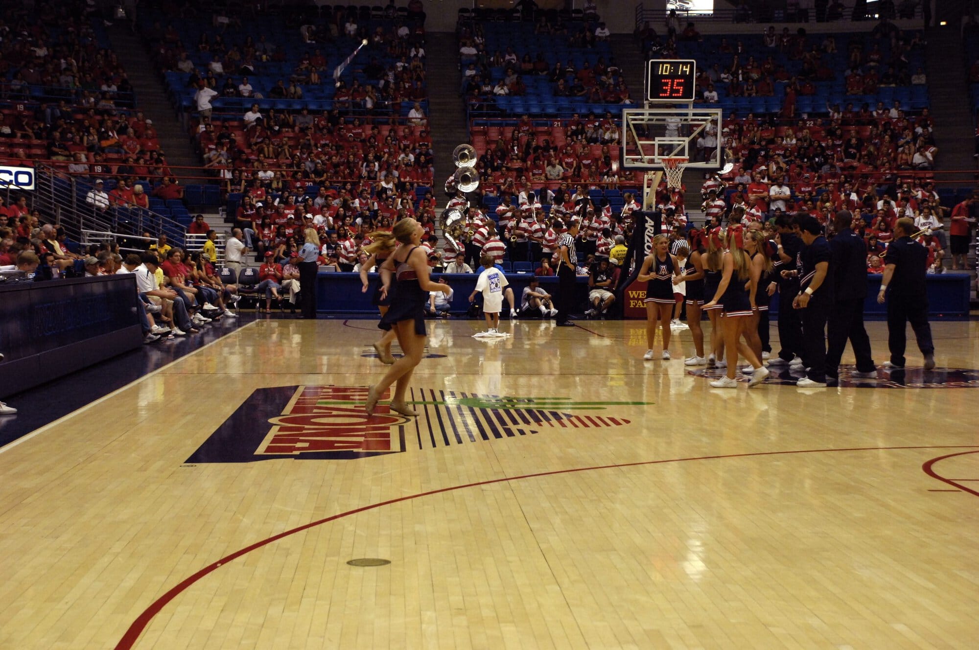UA vs Concordia Basketball 11-04-07