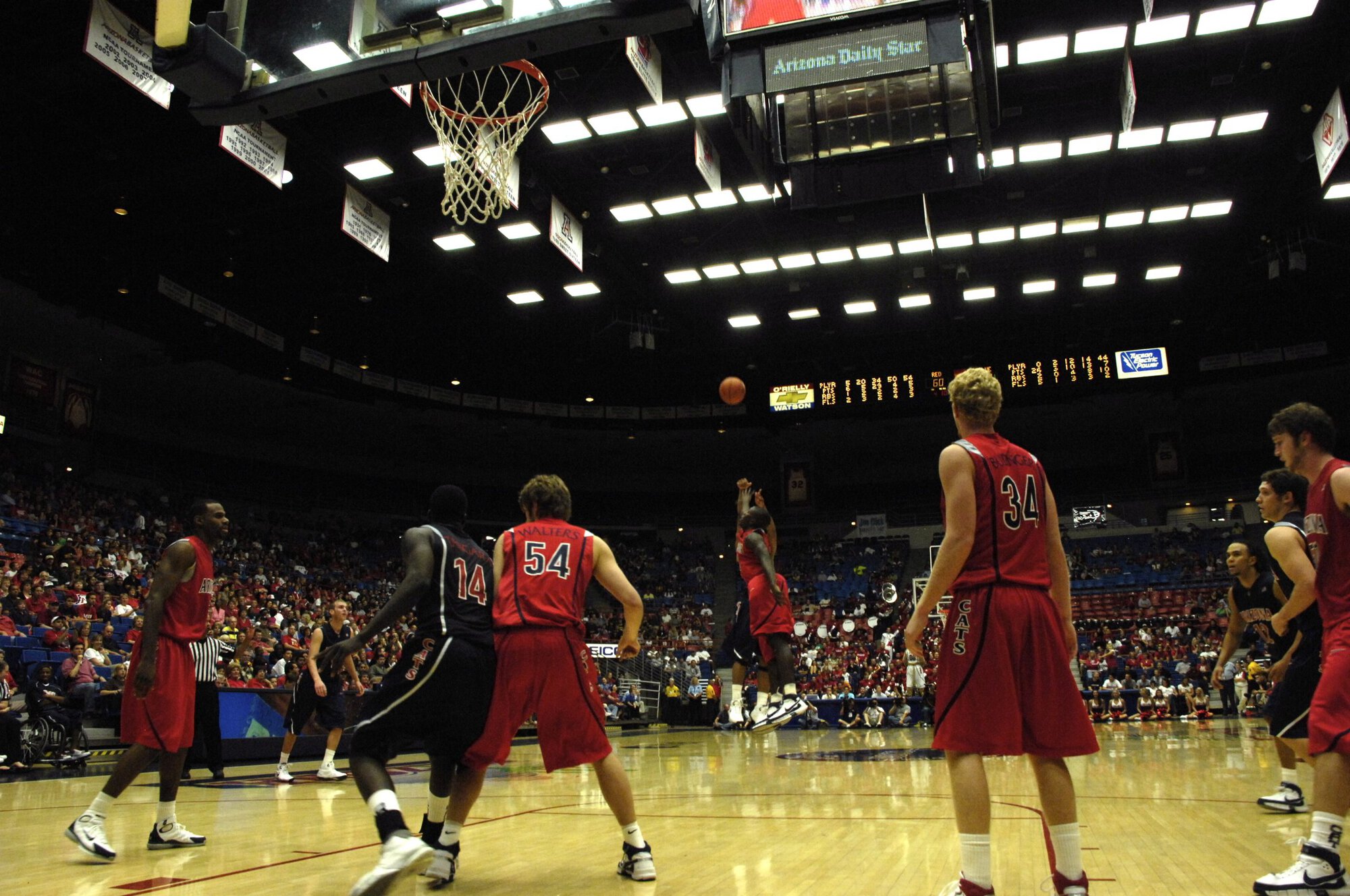 UA Red-Blue Basketball Game 10-30-07