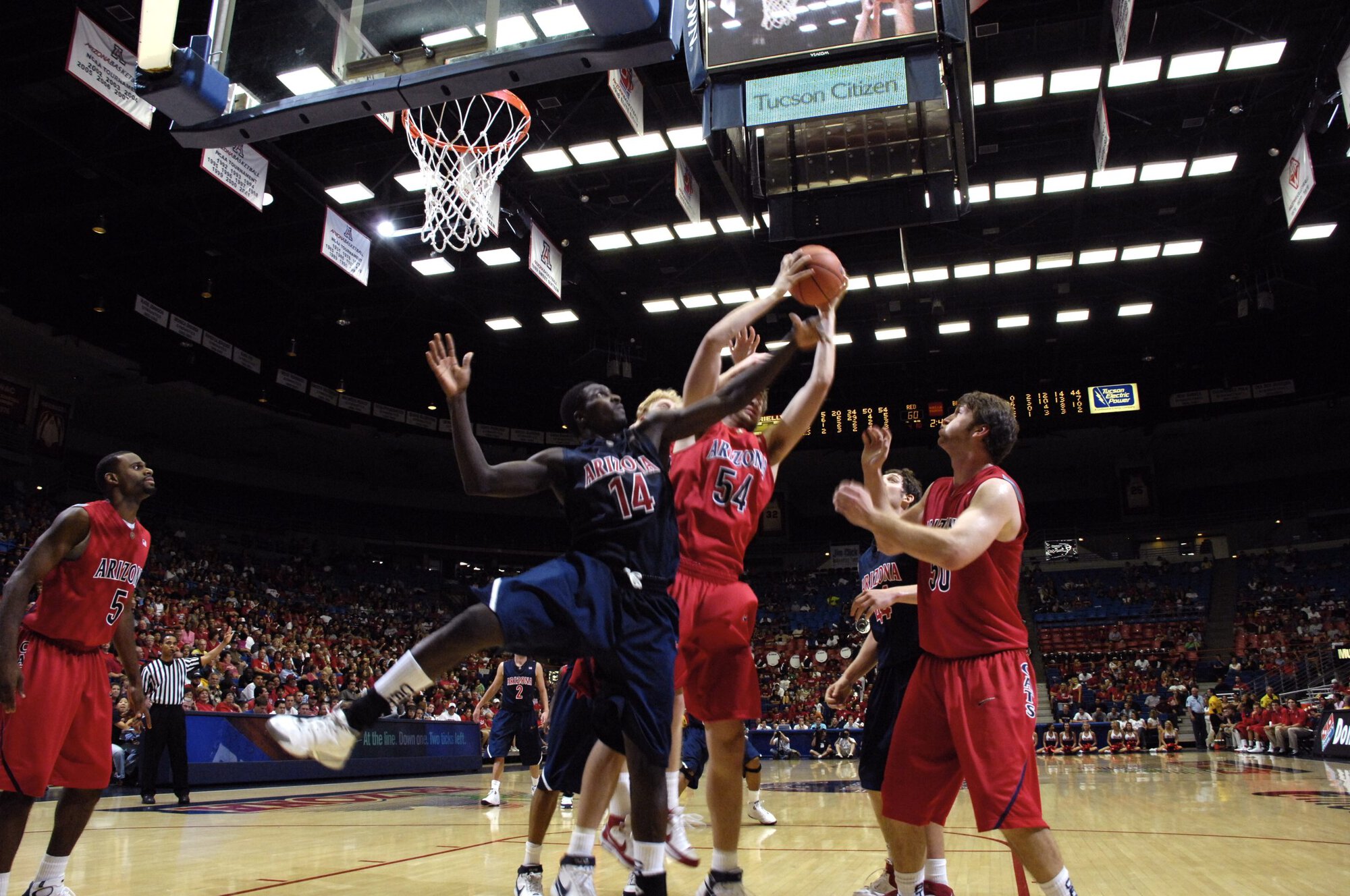 UA Red-Blue Basketball Game 10-30-07