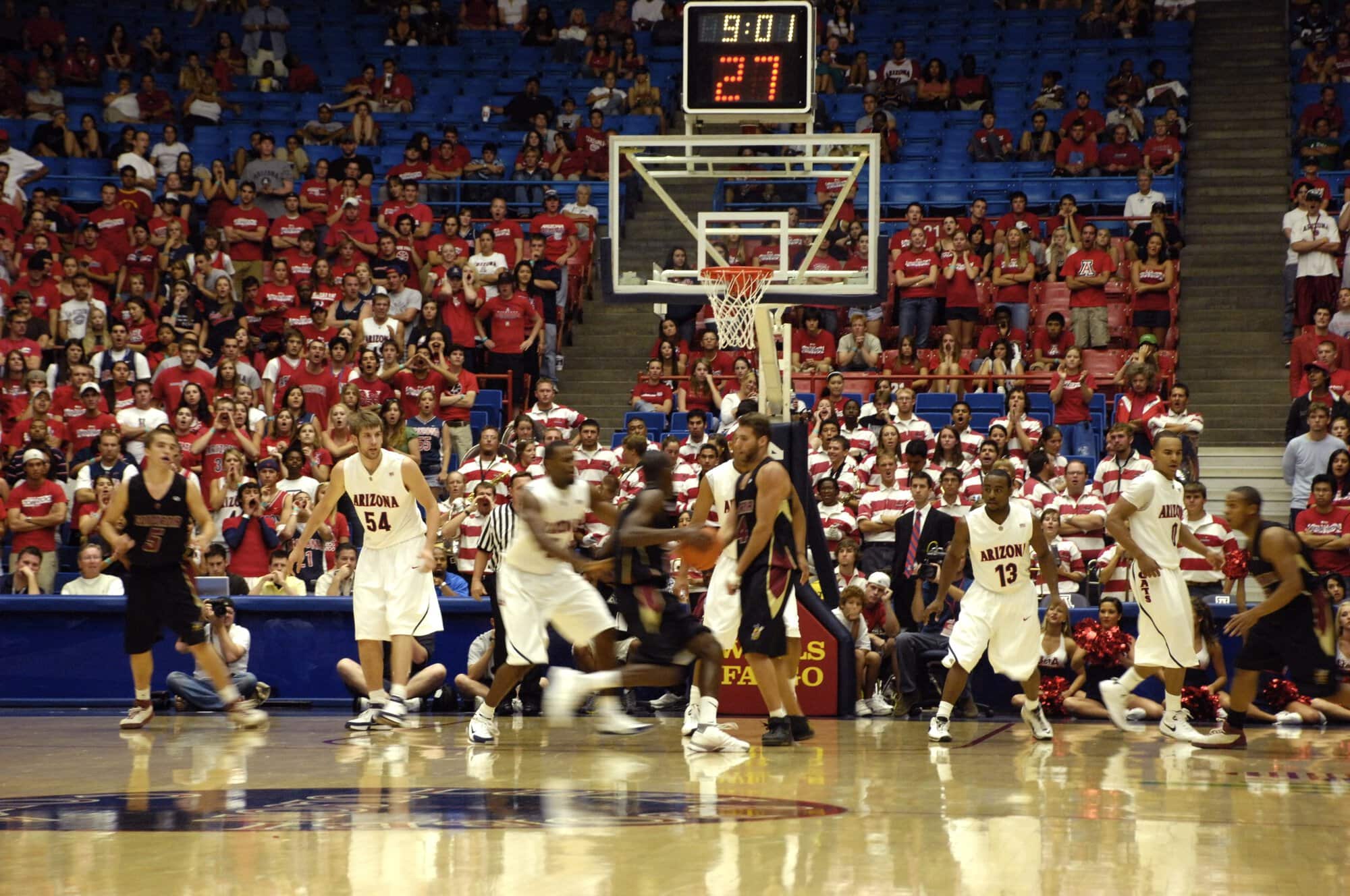 UA vs Concordia Basketball 11-04-07