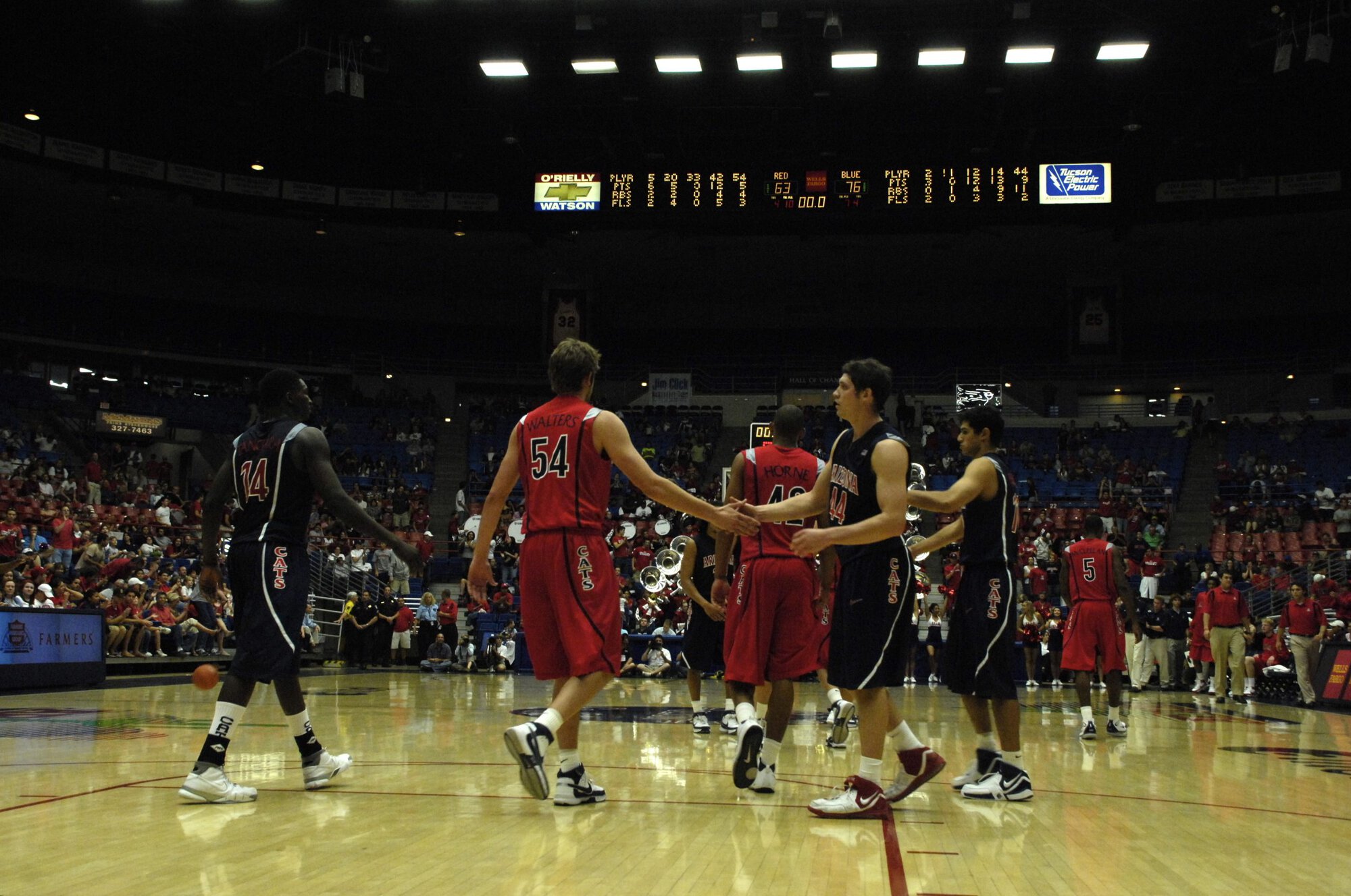 UA Red-Blue Basketball Game 10-30-07