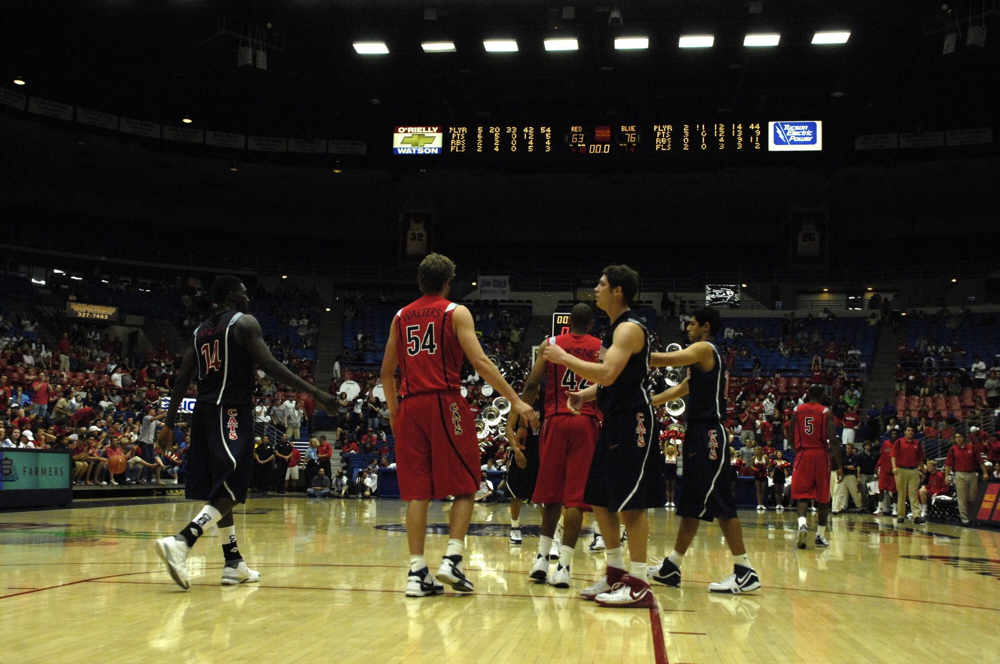 UA Red-Blue Basketball Game 10-30-07