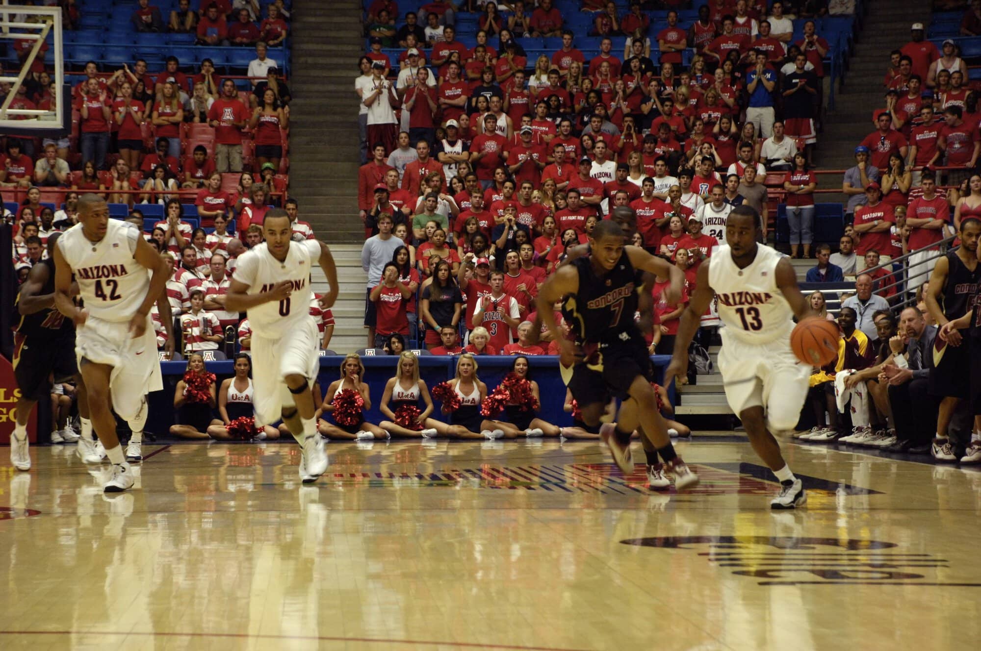 UA vs Concordia Basketball 11-04-07