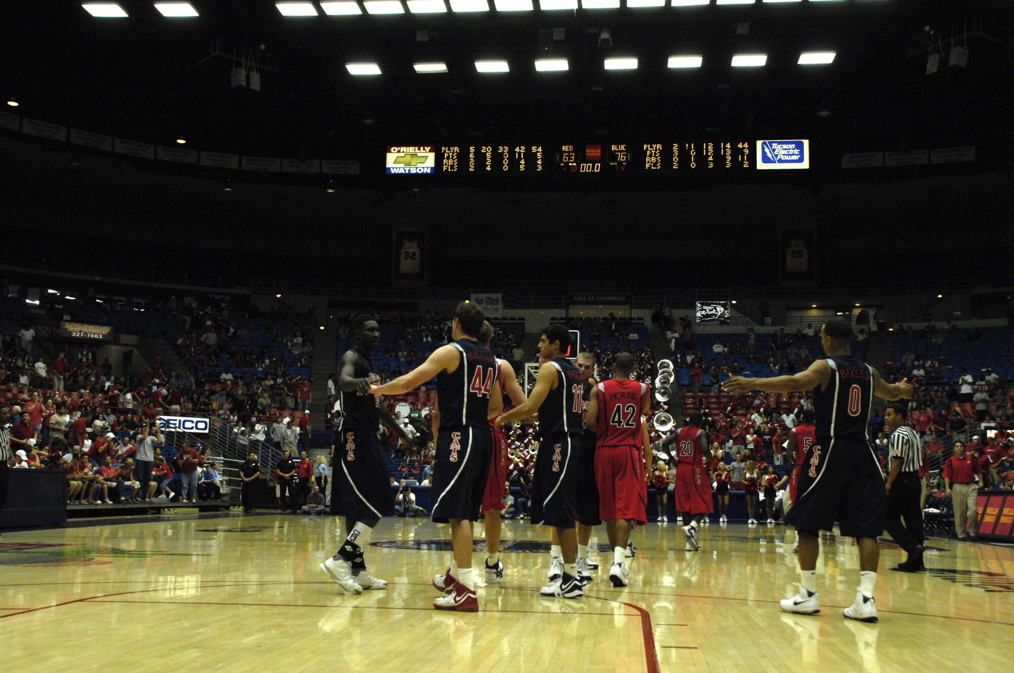 UA Red-Blue Basketball Game 10-30-07