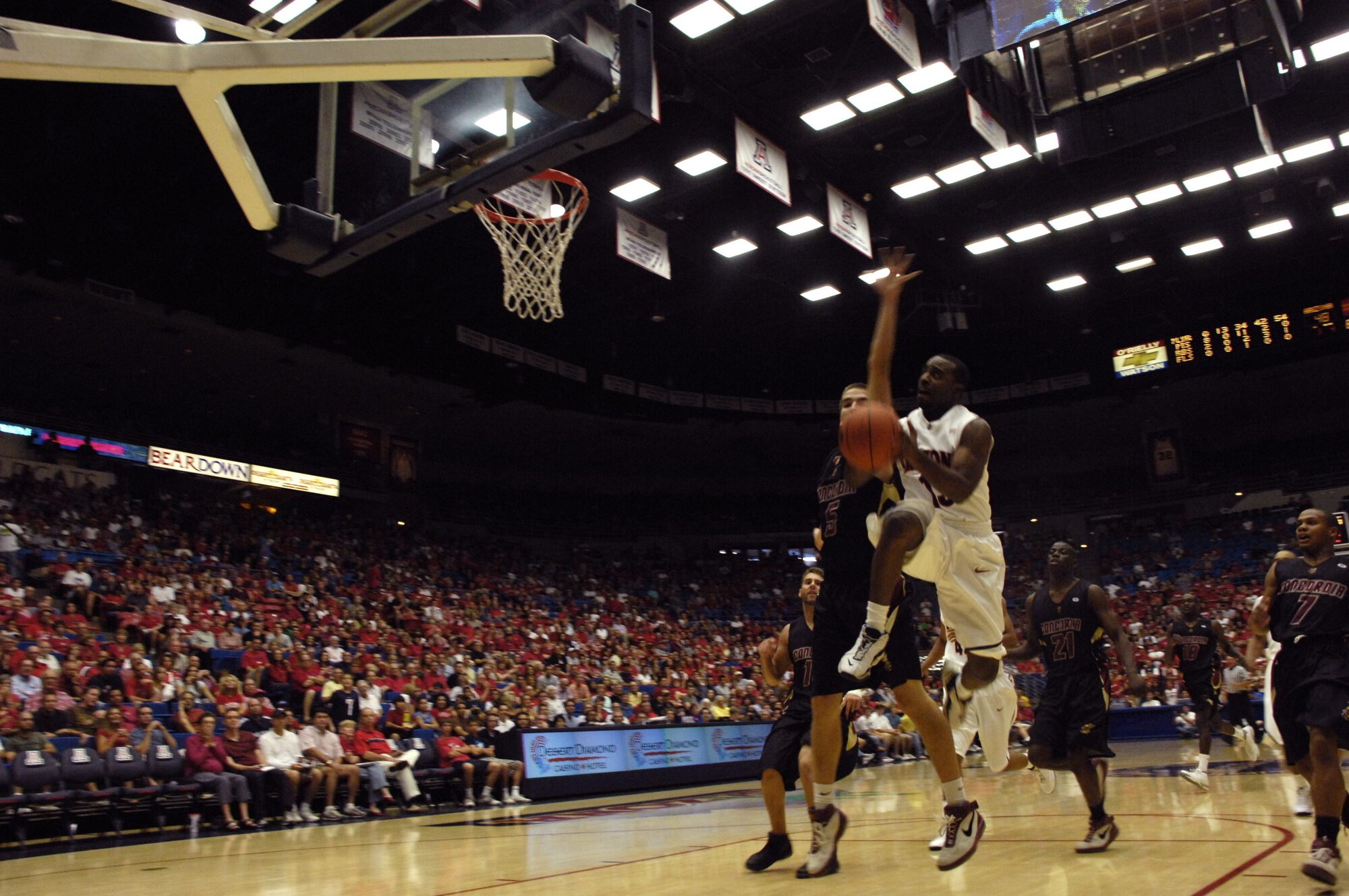 UA vs Concordia Basketball 11-04-07