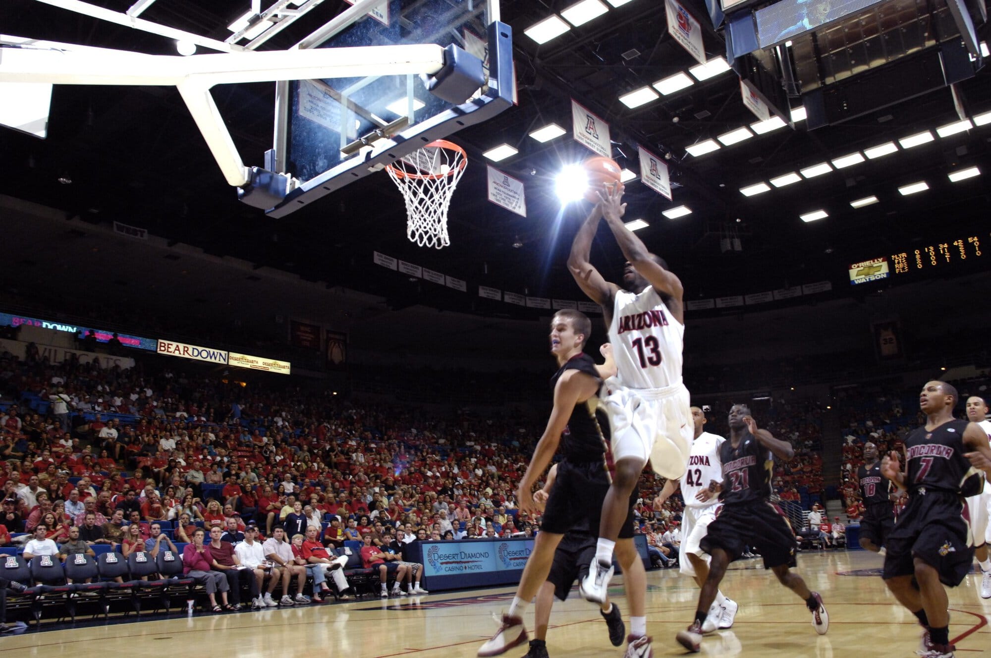 UA vs Concordia Basketball 11-04-07