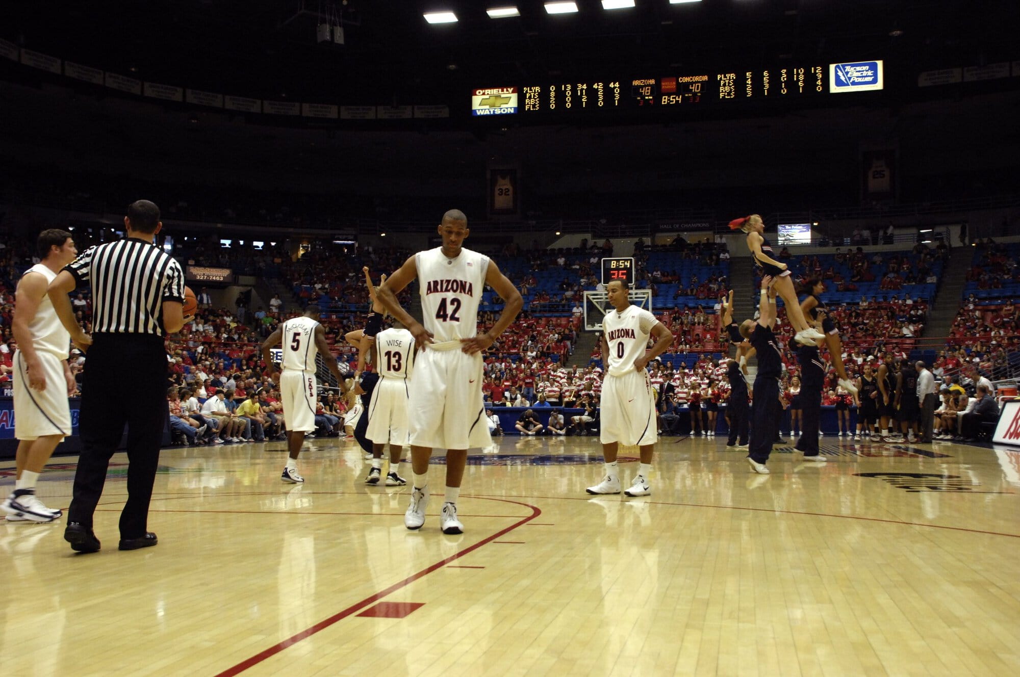 UA vs Concordia Basketball 11-04-07