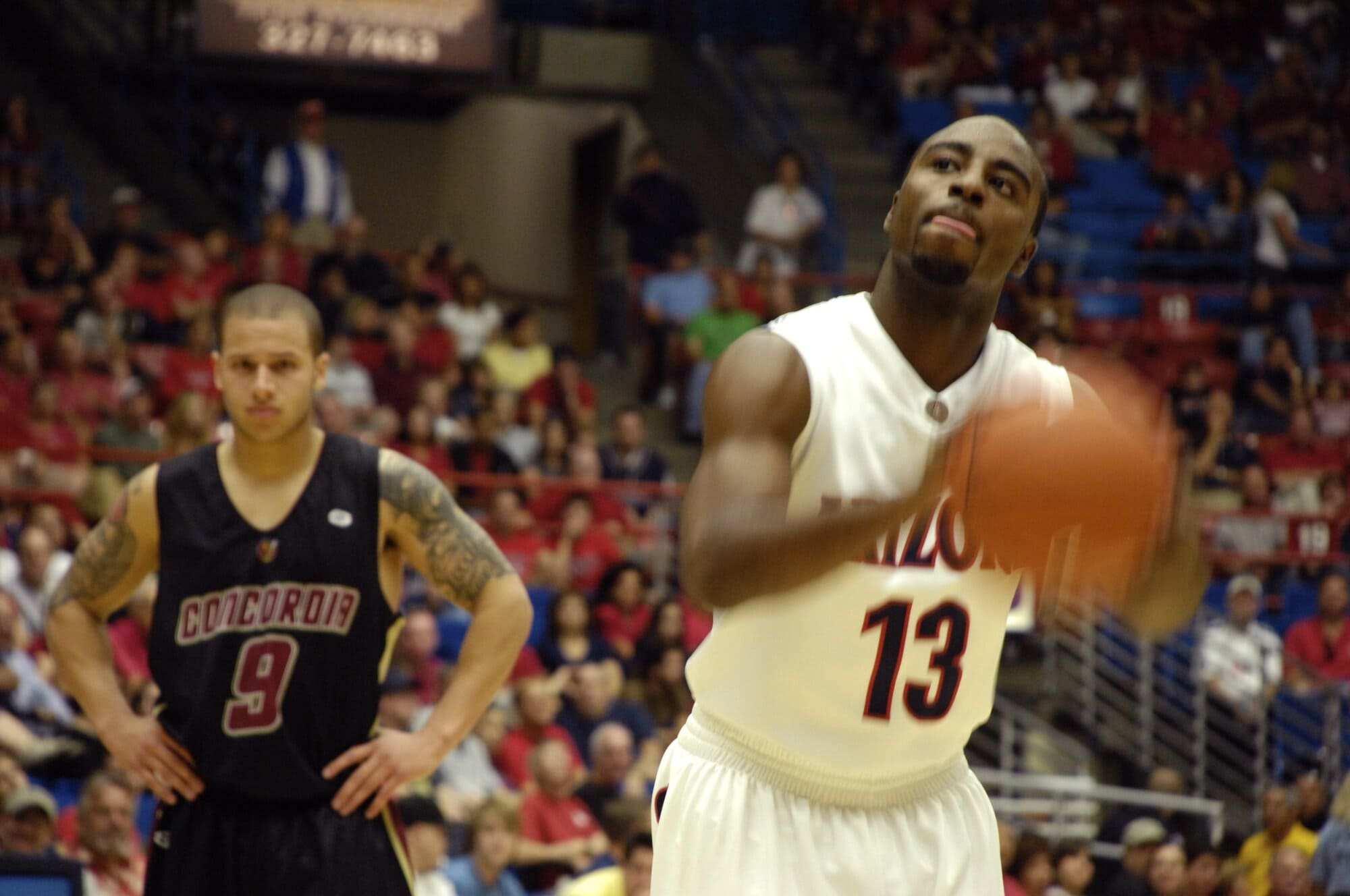 UA vs Concordia Basketball 11-04-07