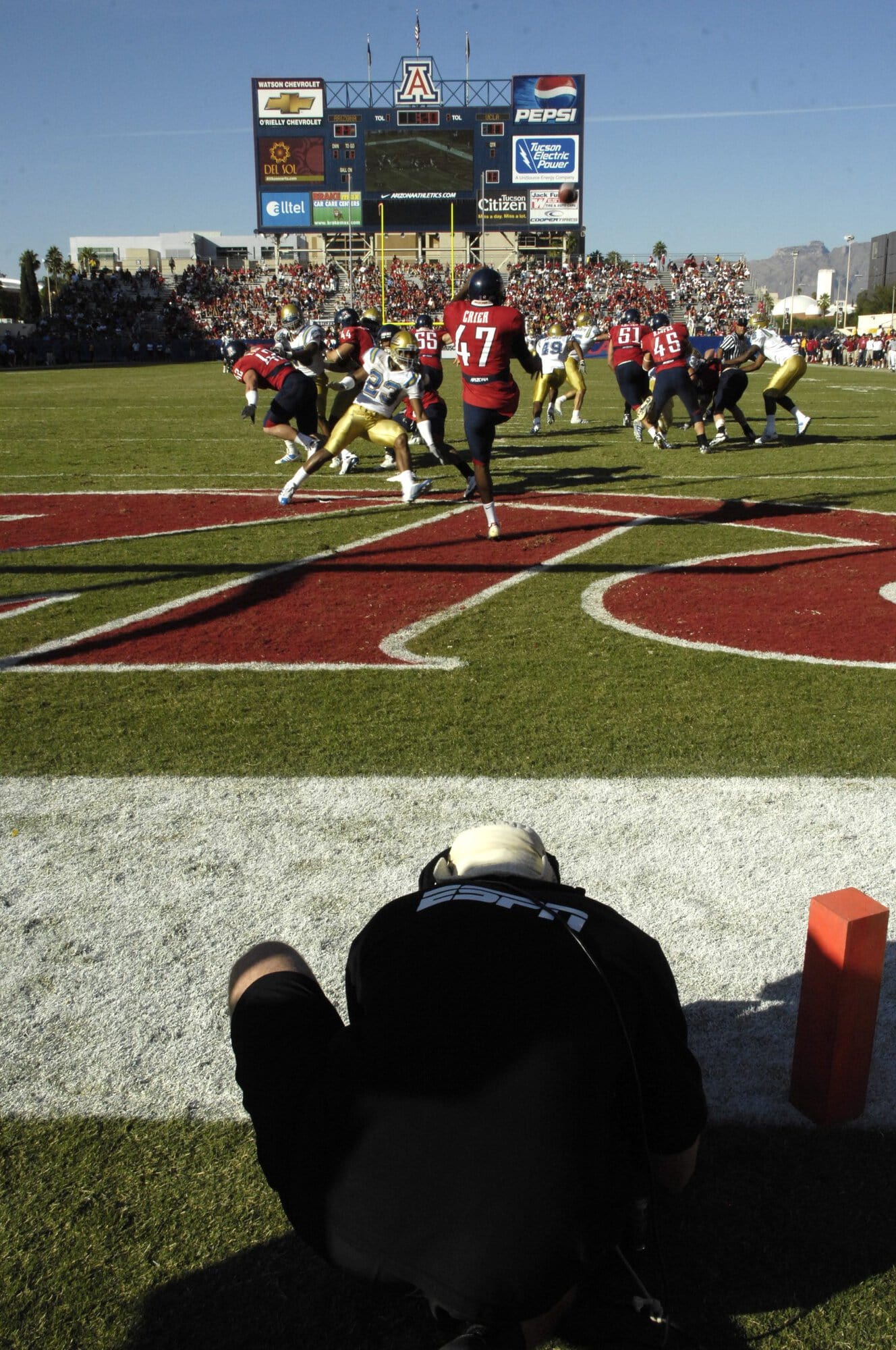 UA vs UCLA Football Game 11-03-07