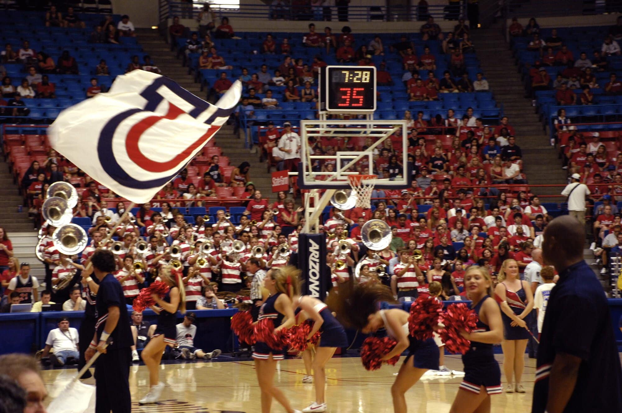 UA vs Concordia Basketball 11-04-07