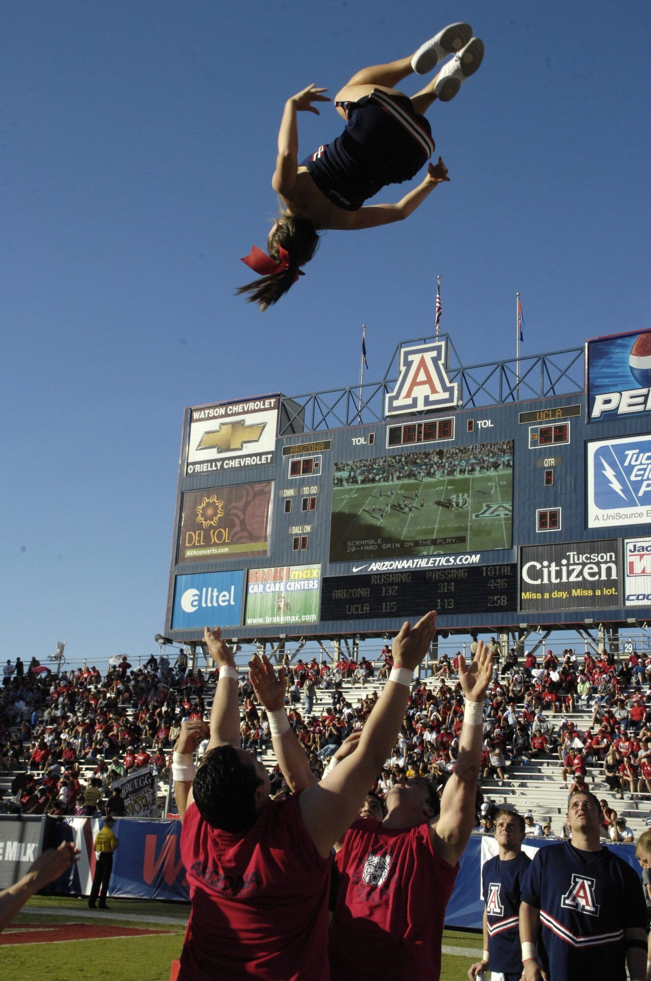 UA vs UCLA Football Game 11-03-07