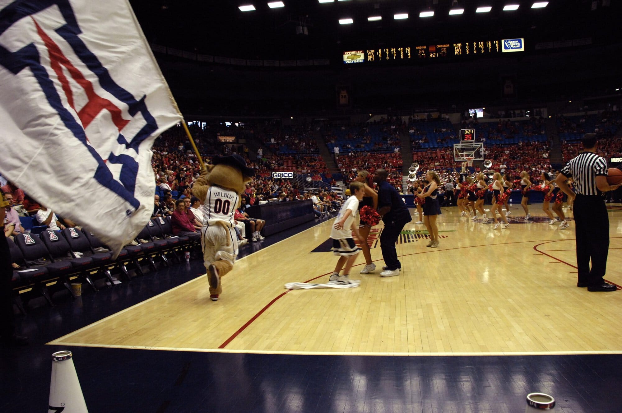 UA vs Concordia Basketball 11-04-07
