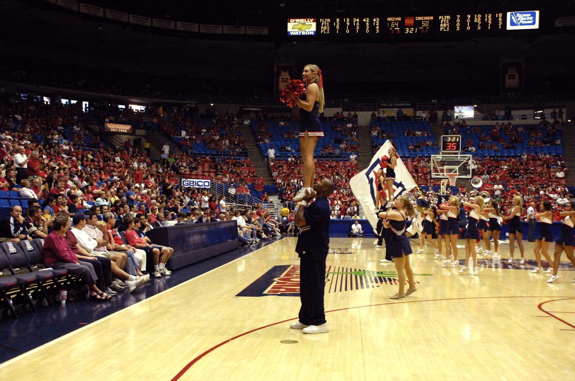 UA vs Concordia Basketball 11-04-07
