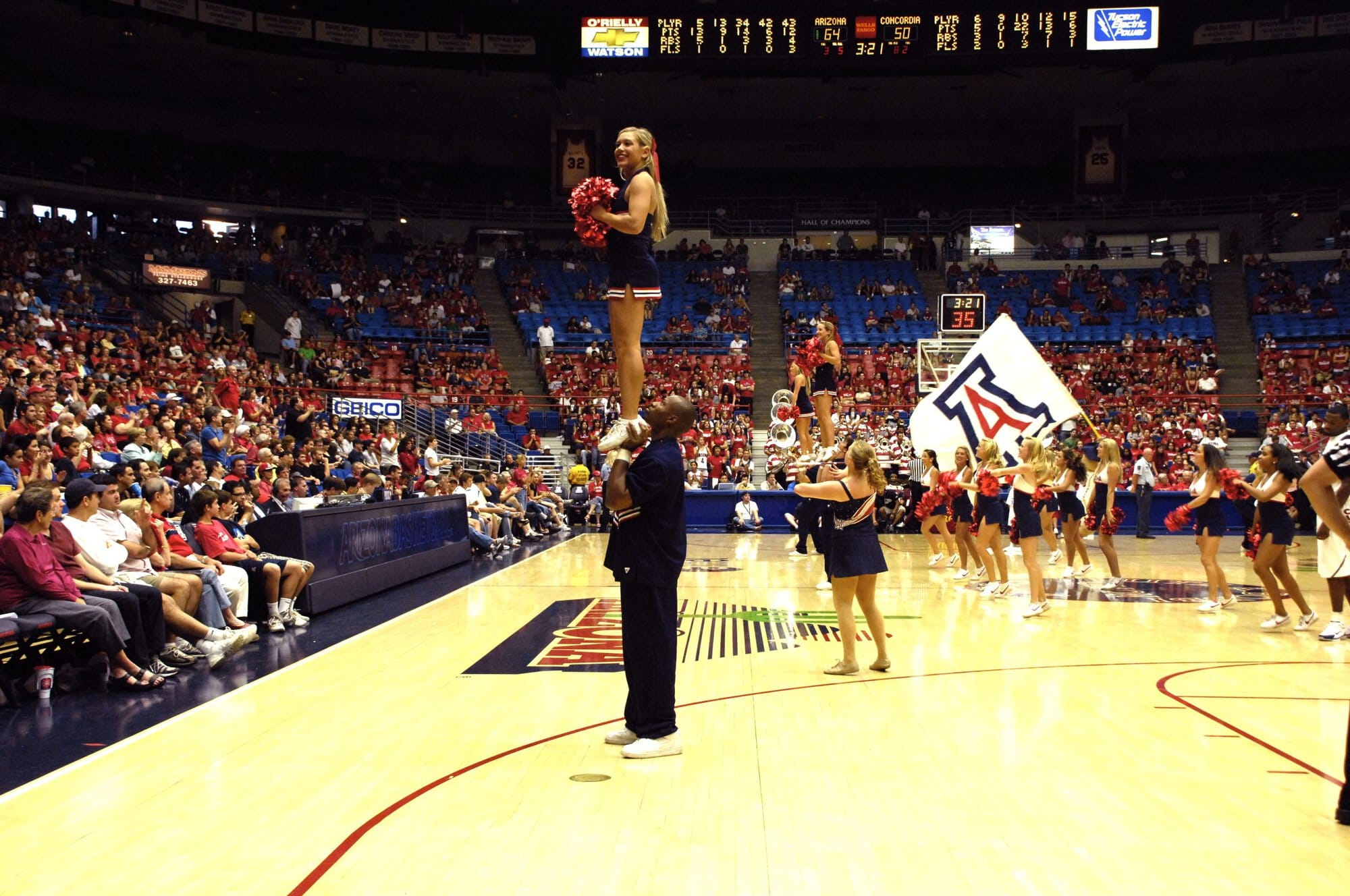 UA vs Concordia Basketball 11-04-07