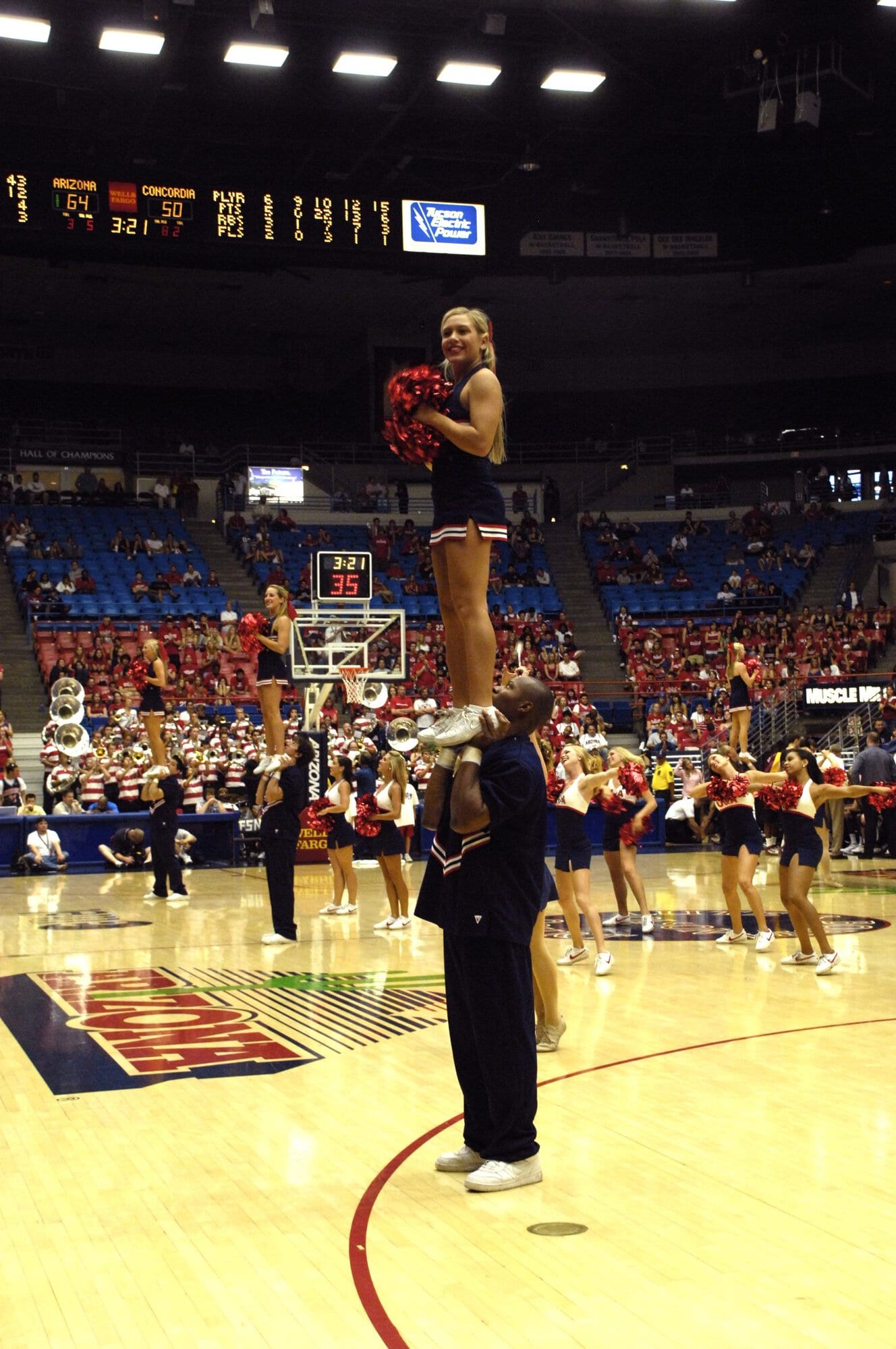 UA vs Concordia Basketball 11-04-07