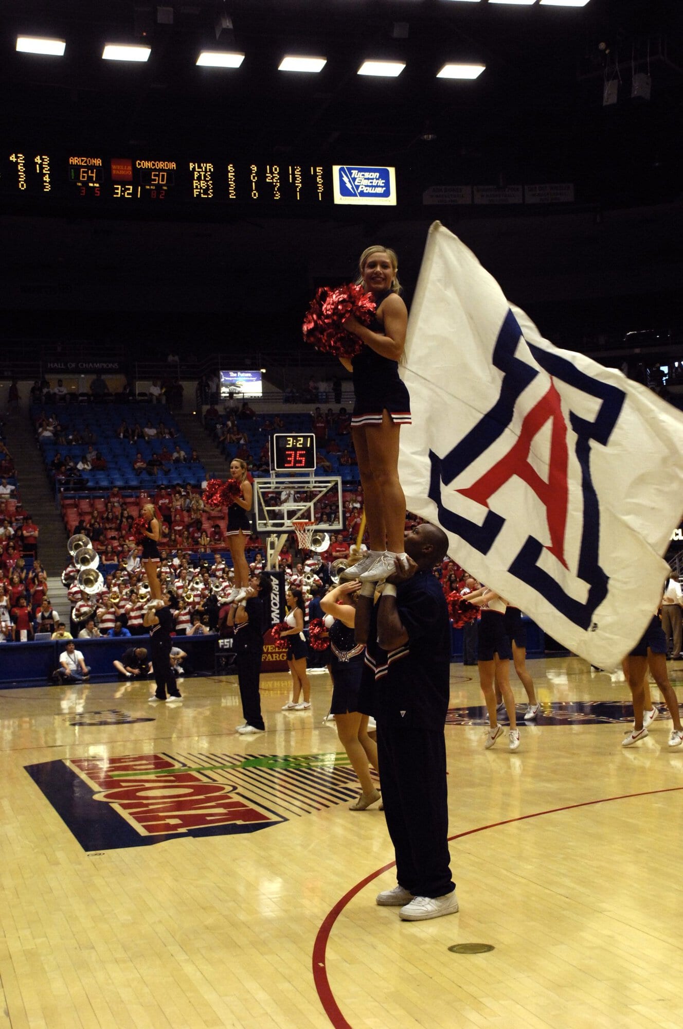 UA vs Concordia Basketball 11-04-07