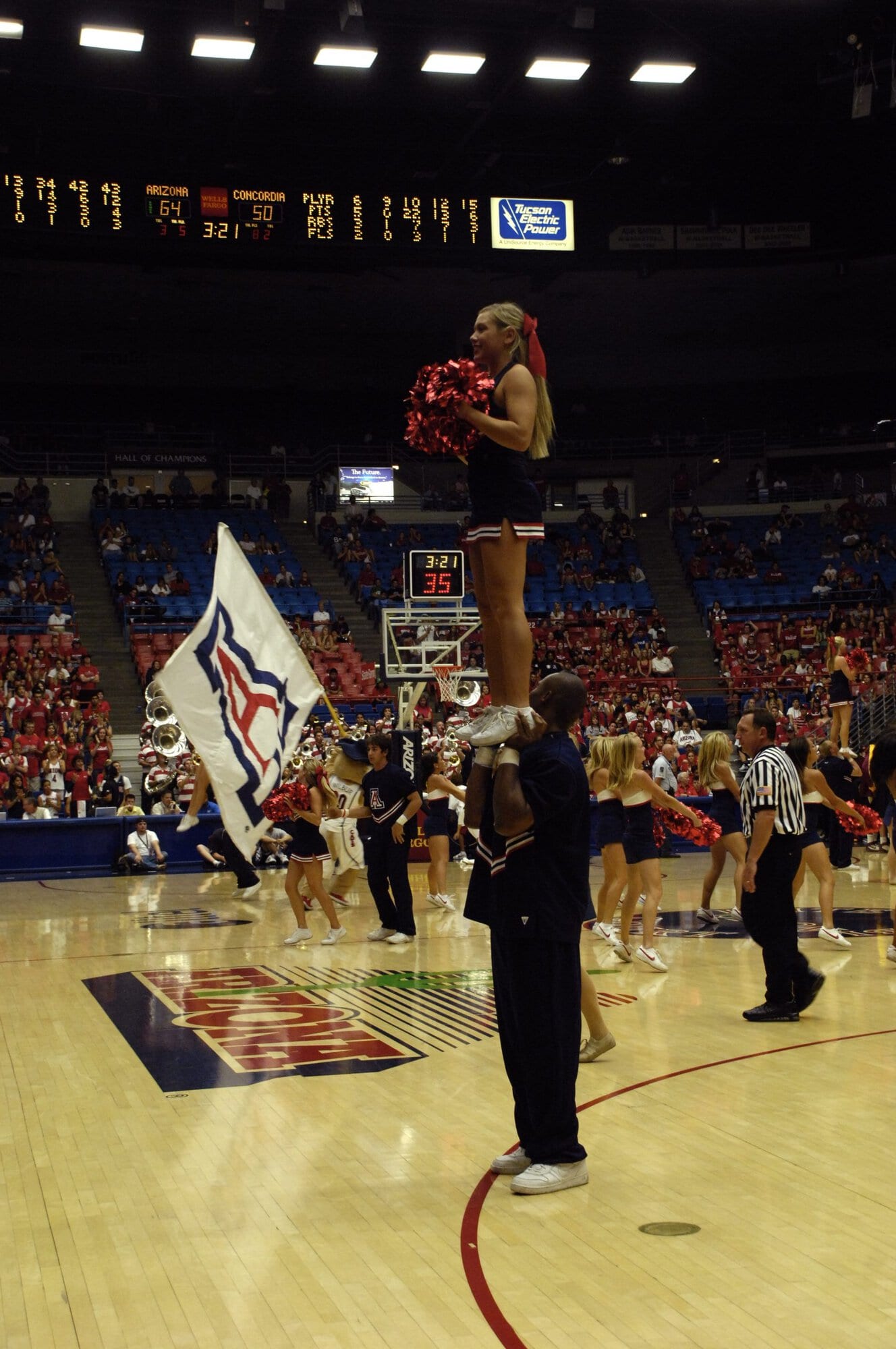 UA vs Concordia Basketball 11-04-07