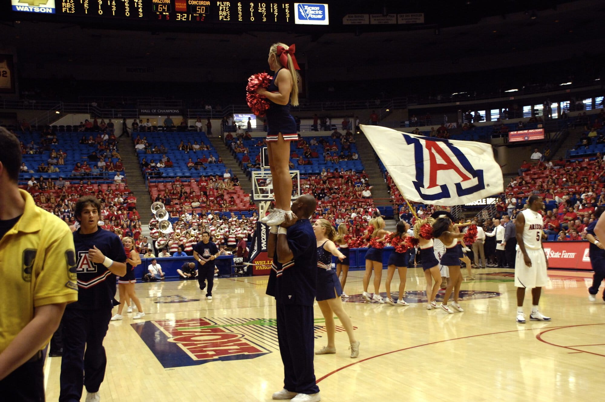 UA vs Concordia Basketball 11-04-07