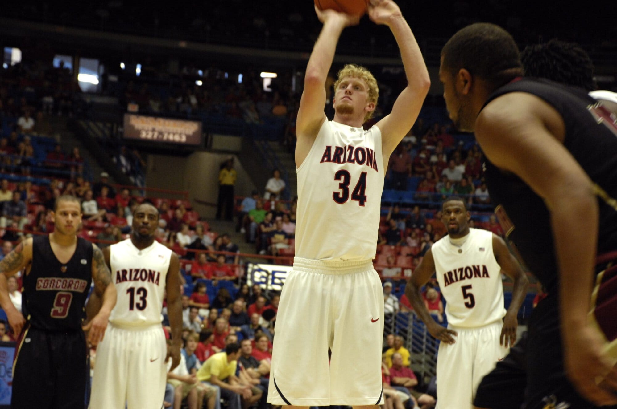 UA vs Concordia Basketball 11-04-07