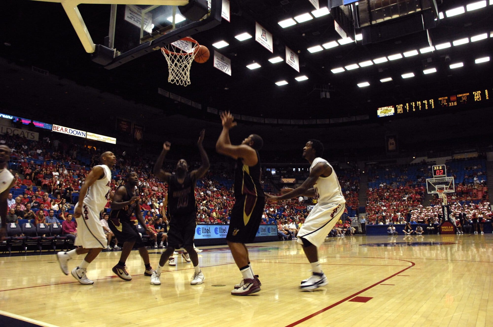 UA vs Concordia Basketball 11-04-07