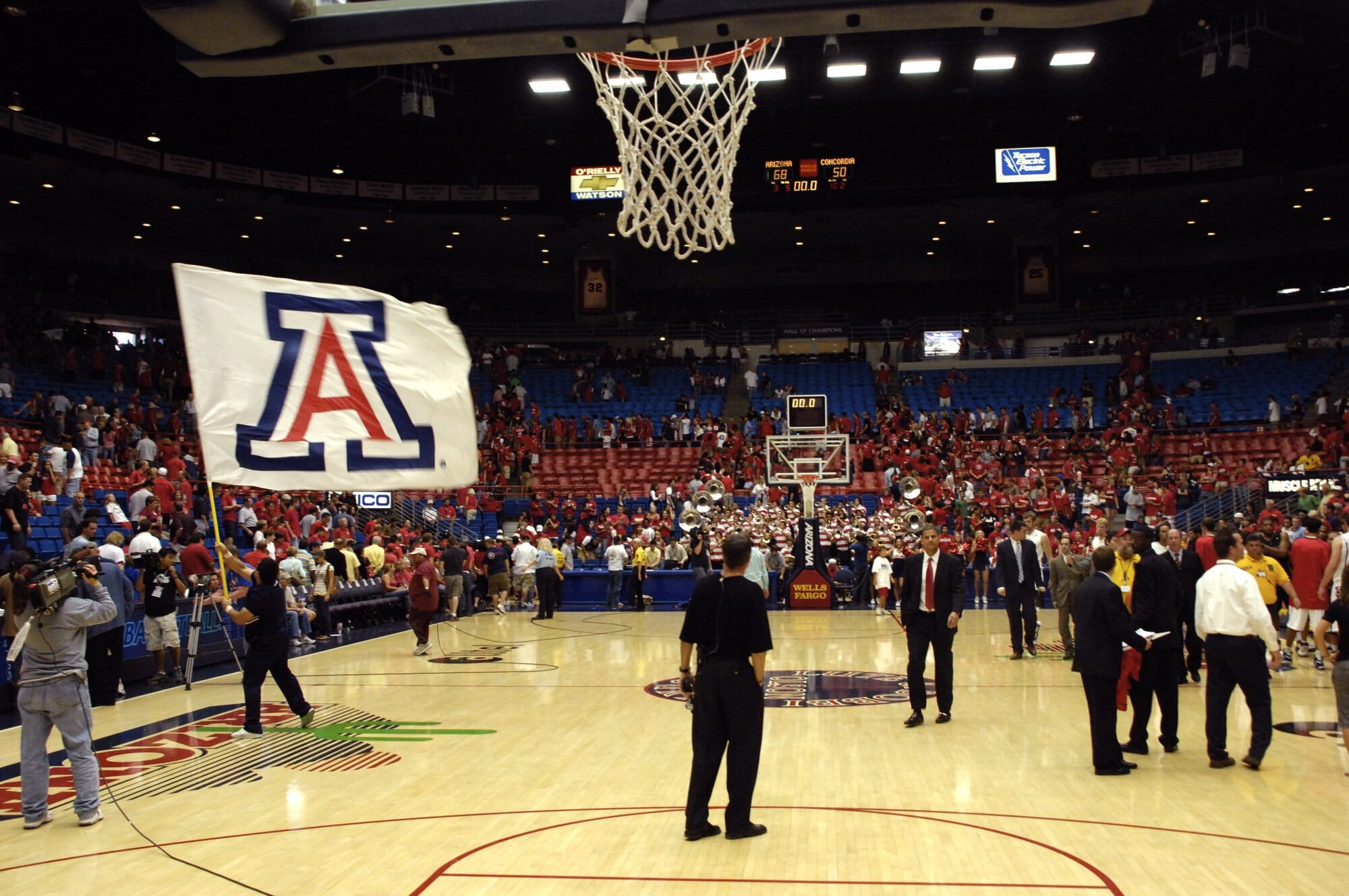 UA vs Concordia Basketball 11-04-07