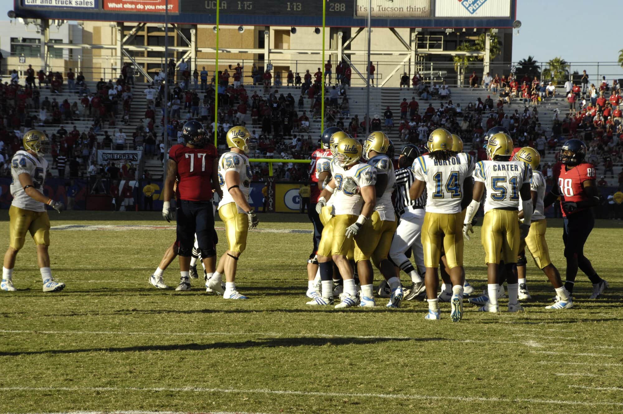 UA vs UCLA Football Game 11-03-07